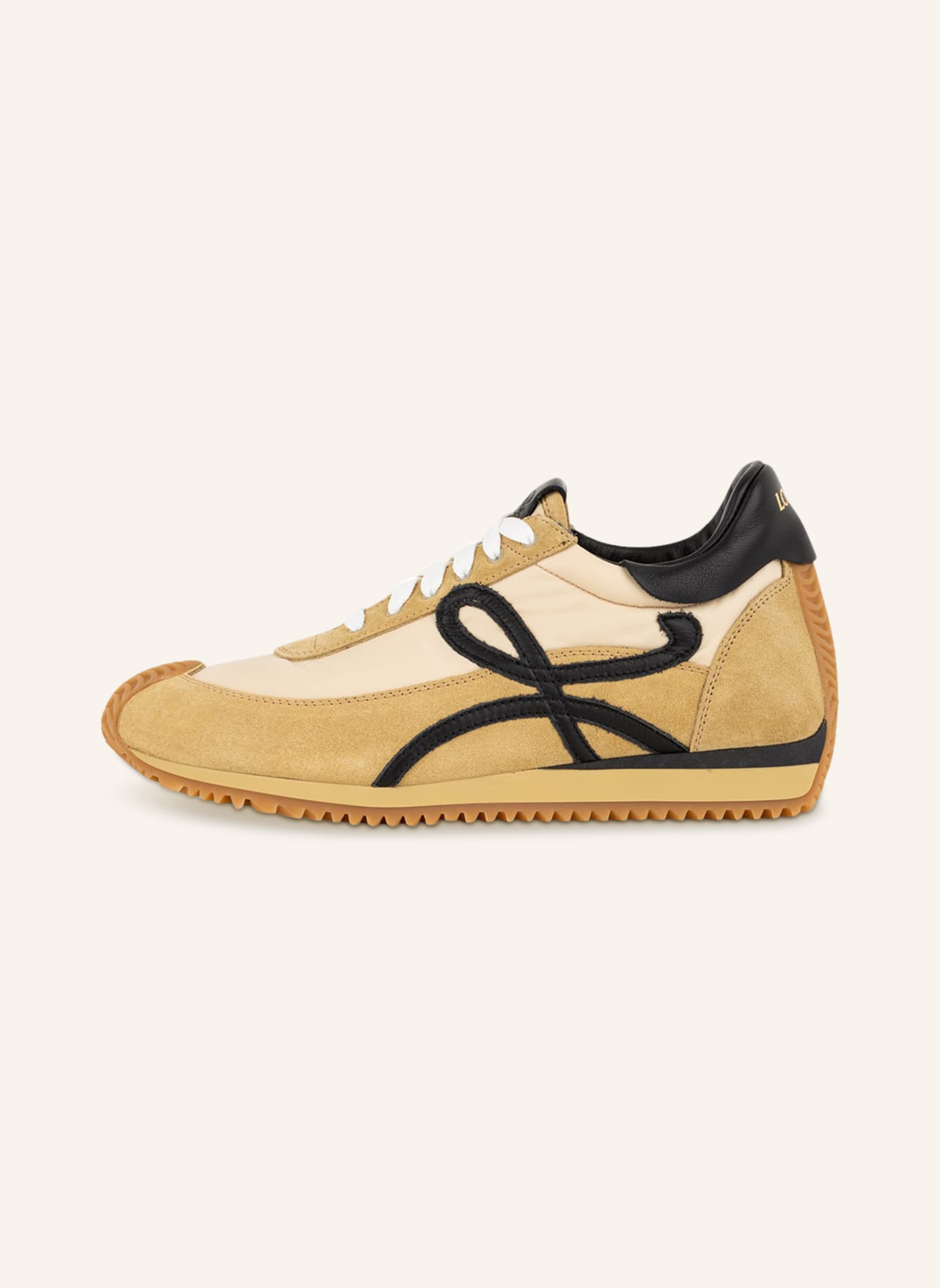 Thumbnail - Loewe Sneaker Flow Runner beige