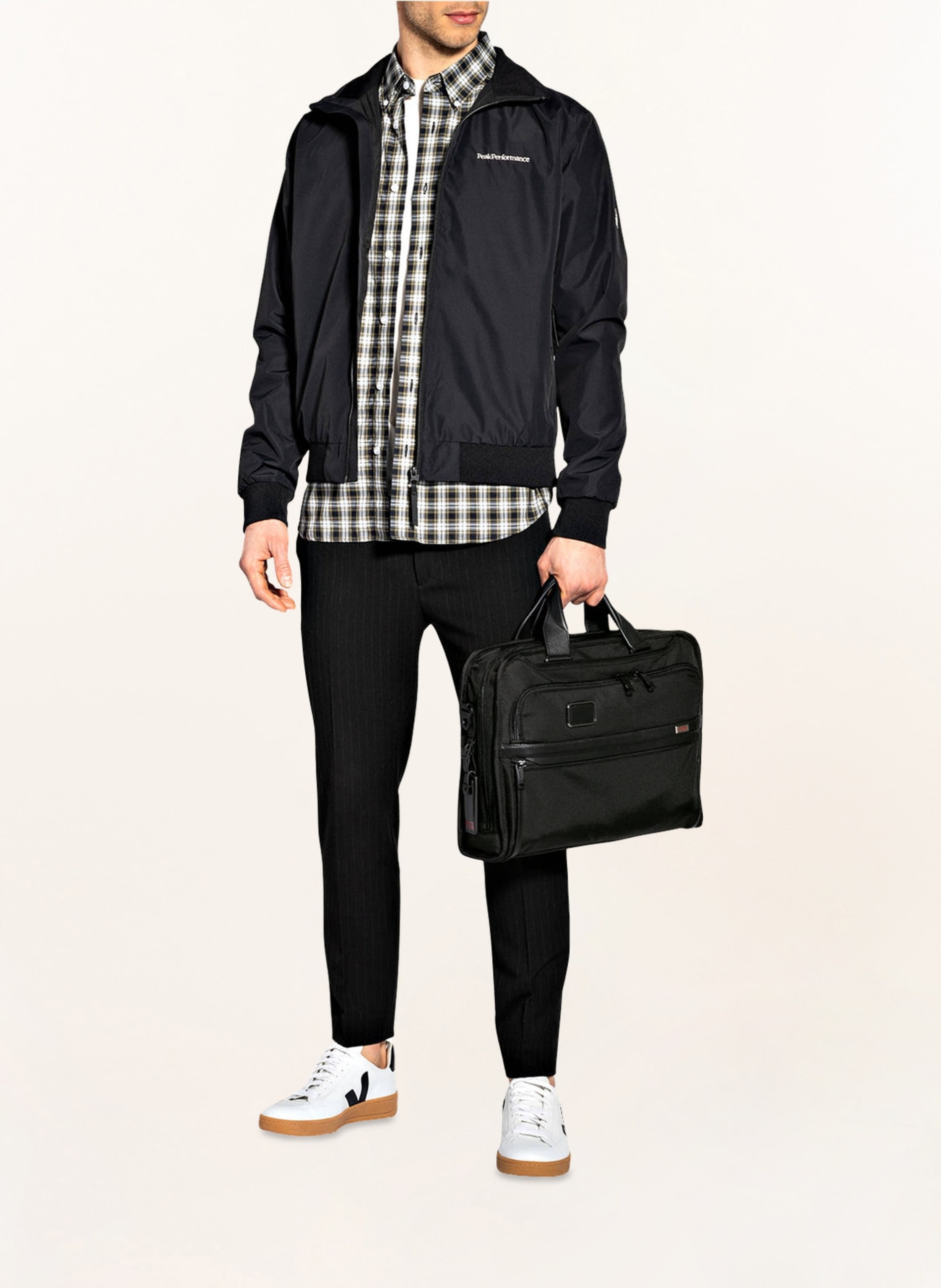 Thumbnail - Tumi Alpha 3 Laptop-Tasche schwarz