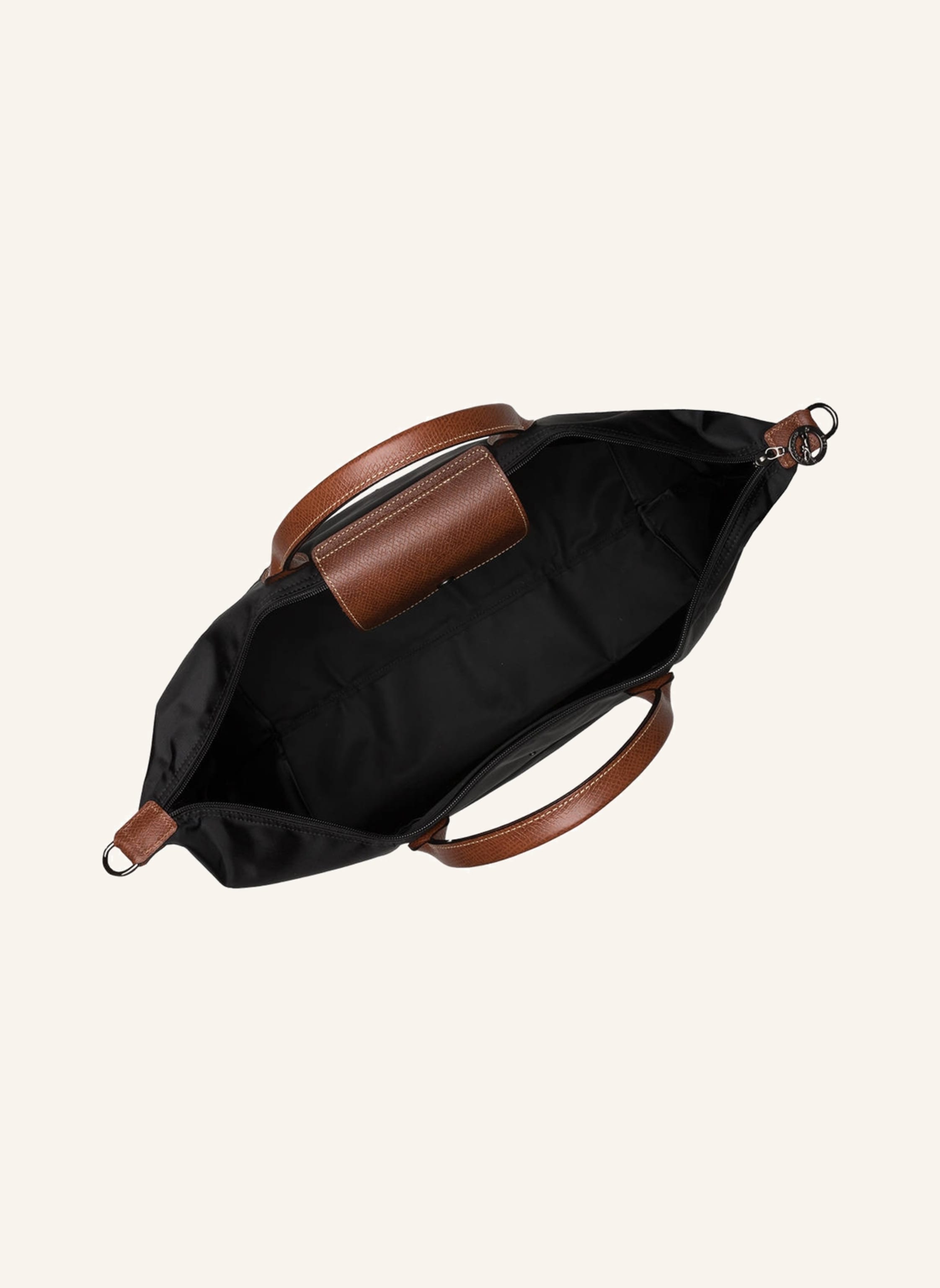 Thumbnail - Longchamp Weekender Le Pliage schwarz