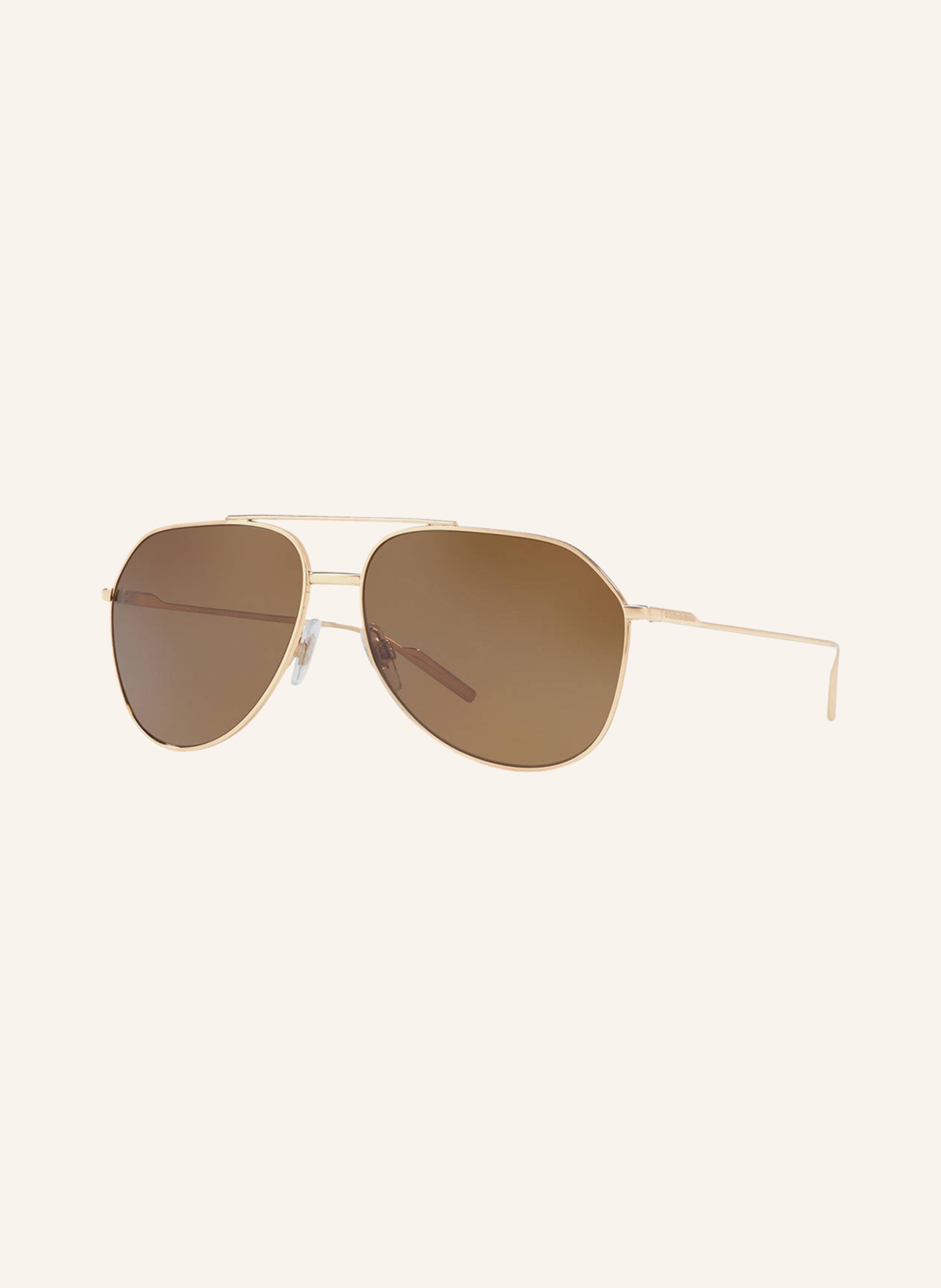 DOLCE GABBANA Sunglasses DG 2166 in 02 83 gold brown polarized