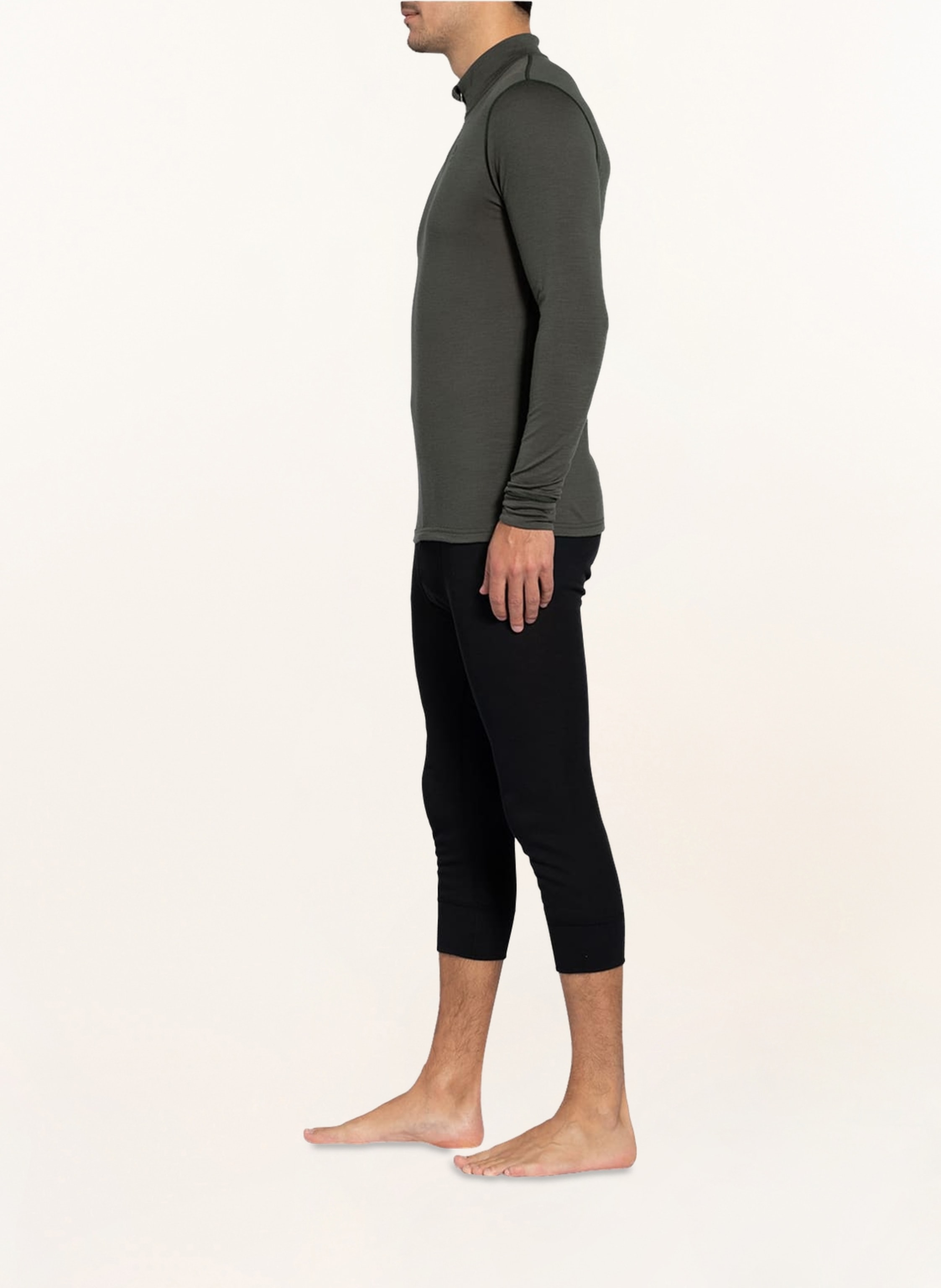 Thumbnail - Odlo Funktionswäsche-Hose Active Warm Eco Mit Verkürzter Beinlänge schwarz