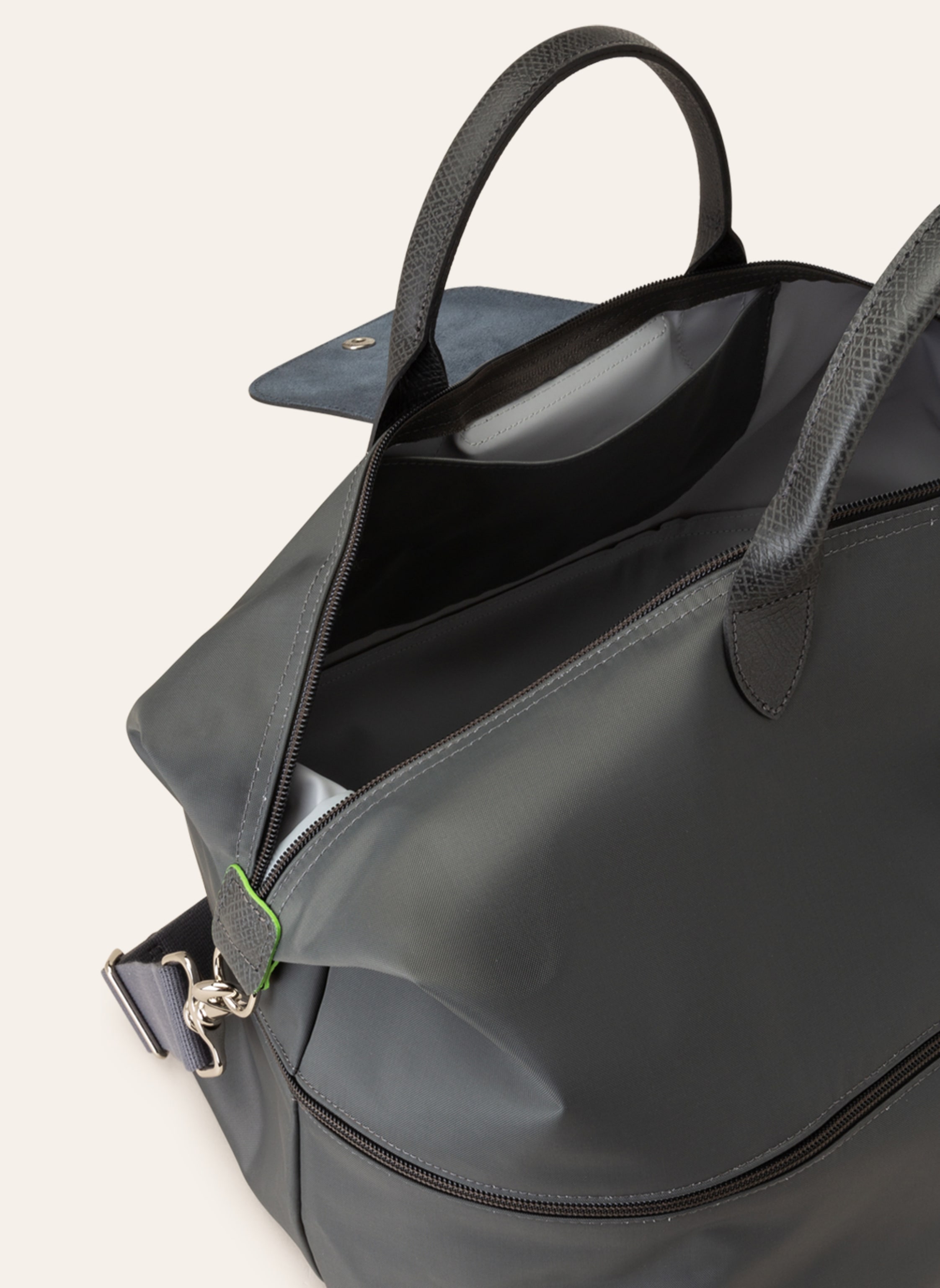 Thumbnail - Longchamp Reisetasche Le Pliage grau