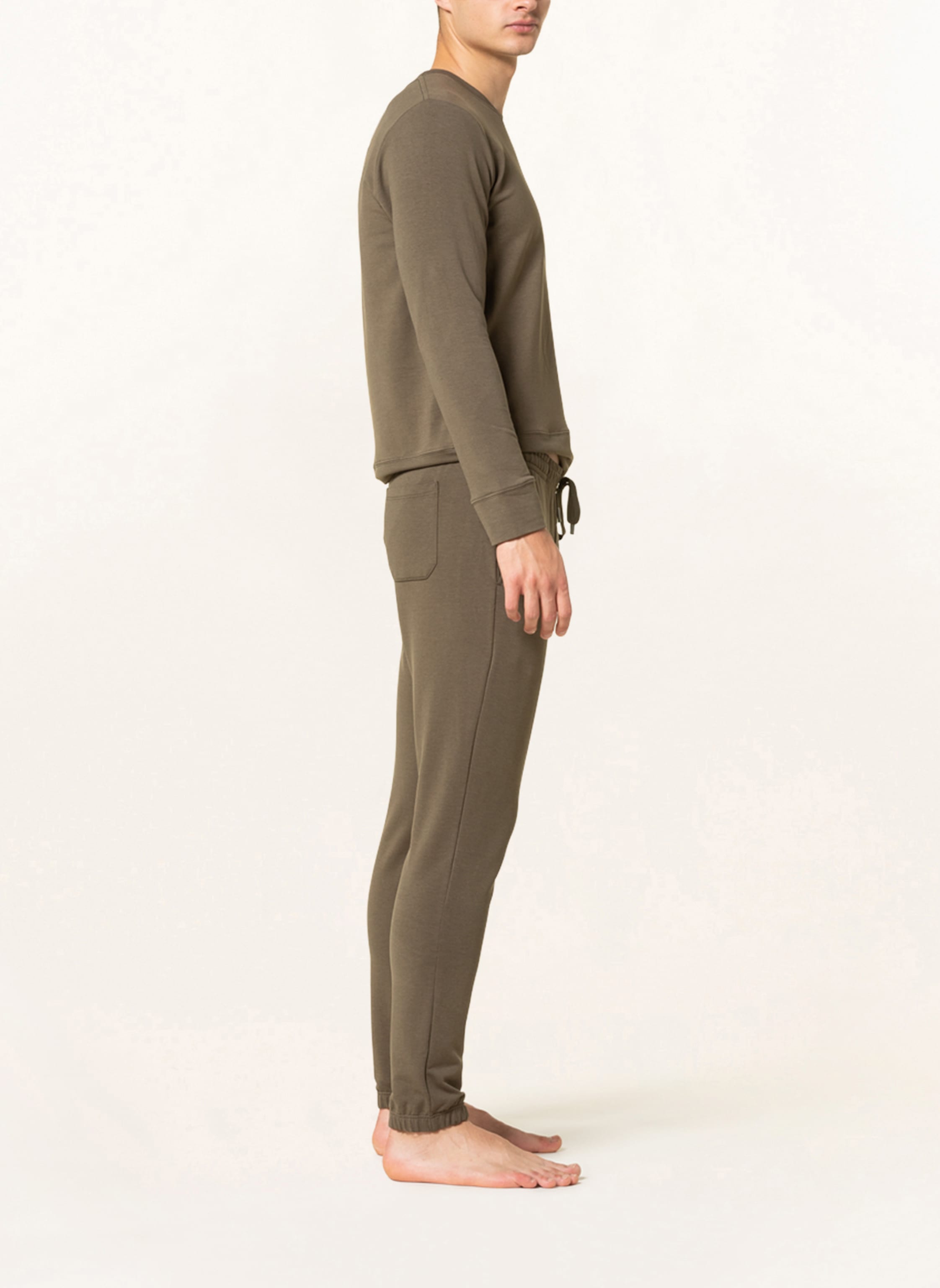 Thumbnail - Mey Lounge-Sweatpants Serie Enjoy Colour gruen