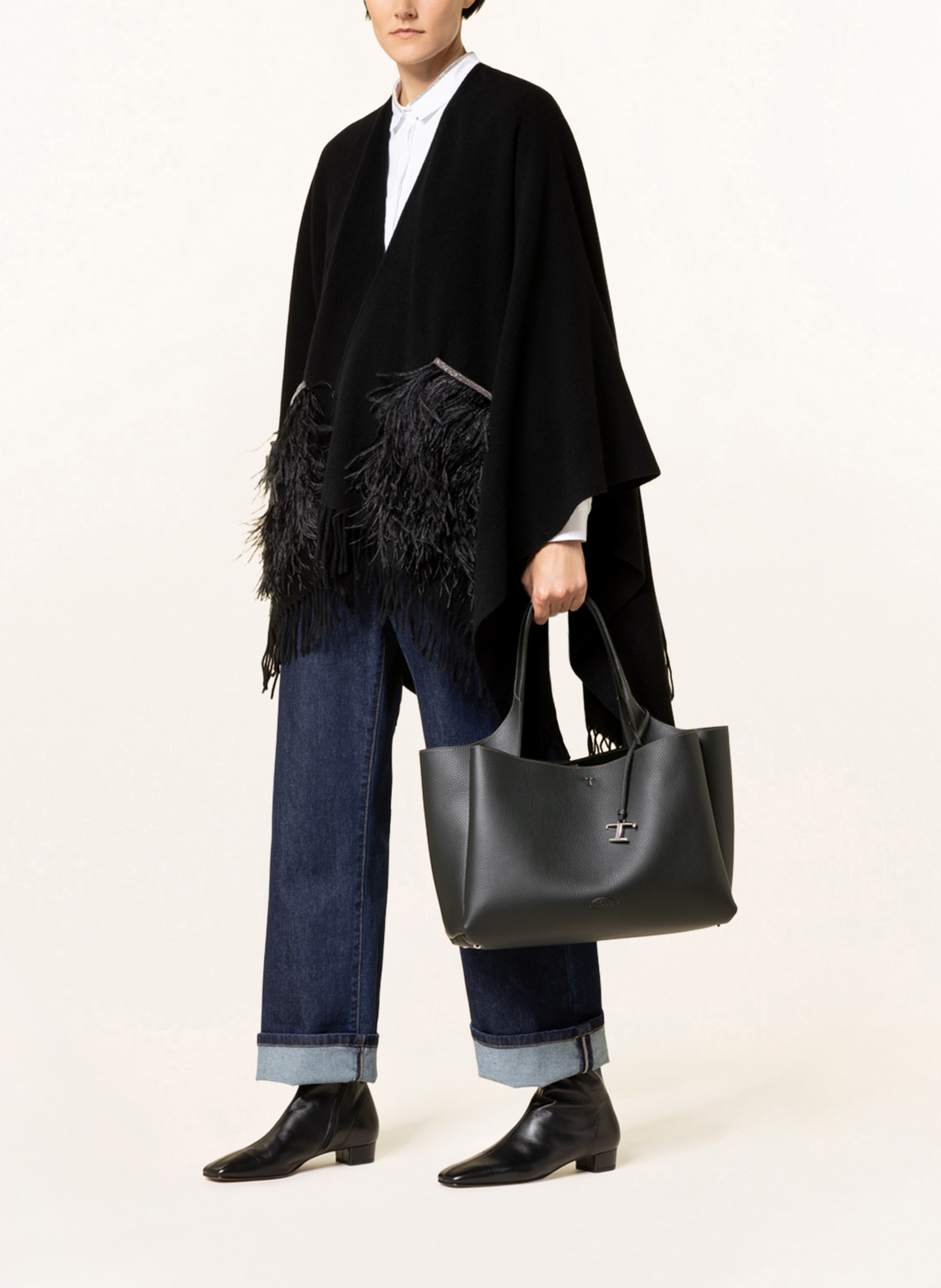 Thumbnail - Tod's Shopper schwarz