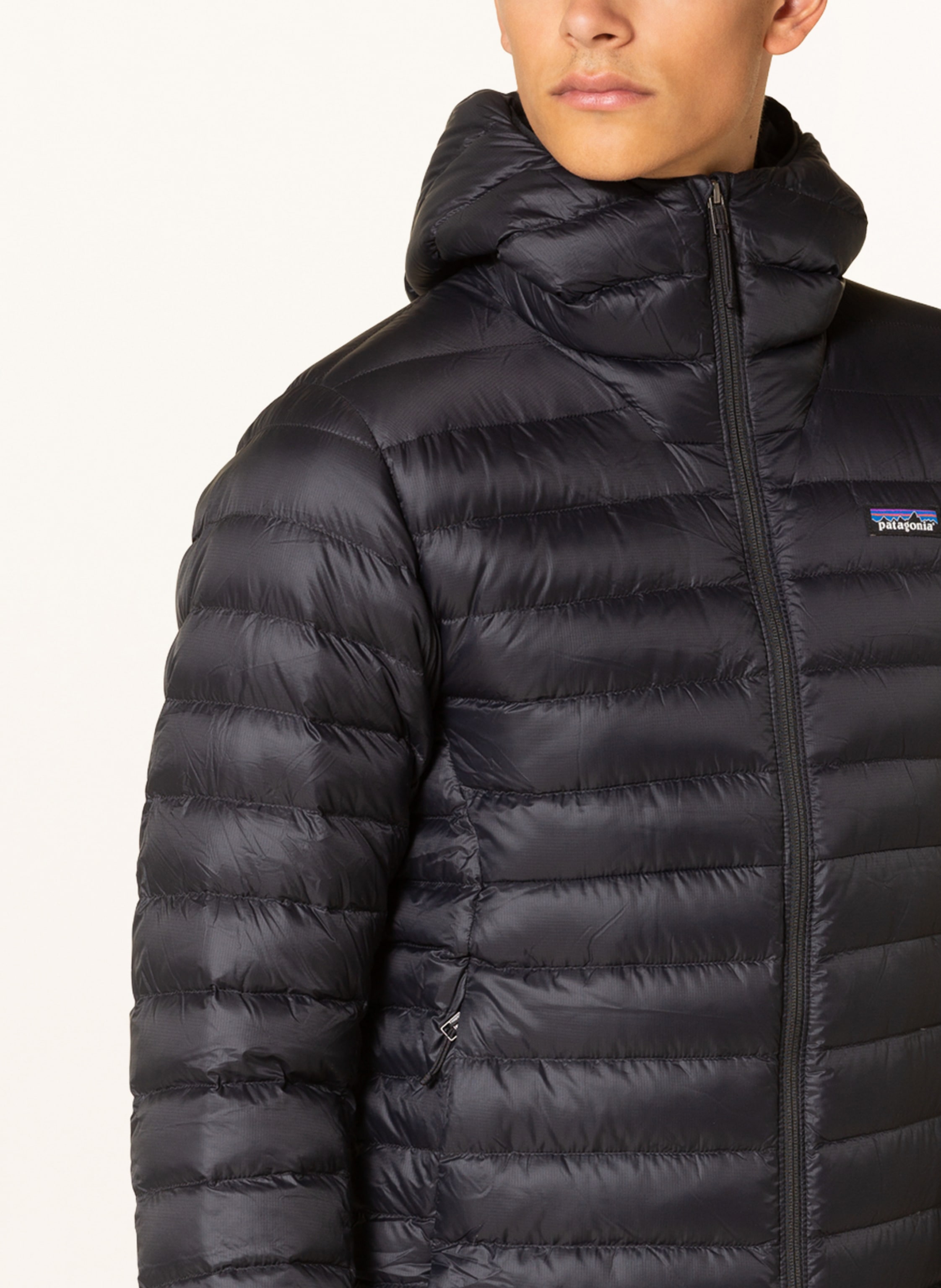 Thumbnail - Patagonia Lightweight-Daunenjacke Down Sweater schwarz