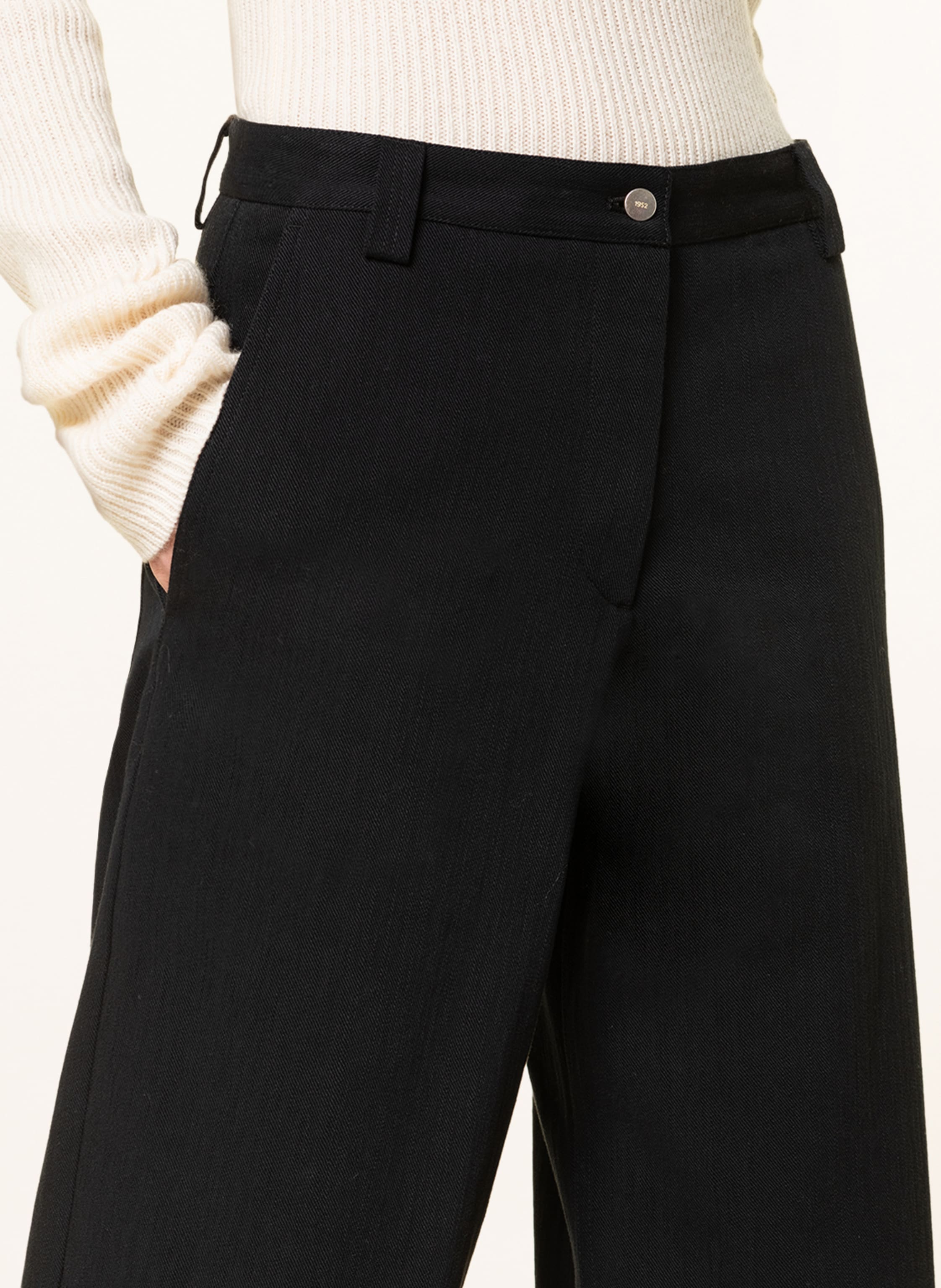 Thumbnail - Moncler Genius Jeans-Culotte schwarz