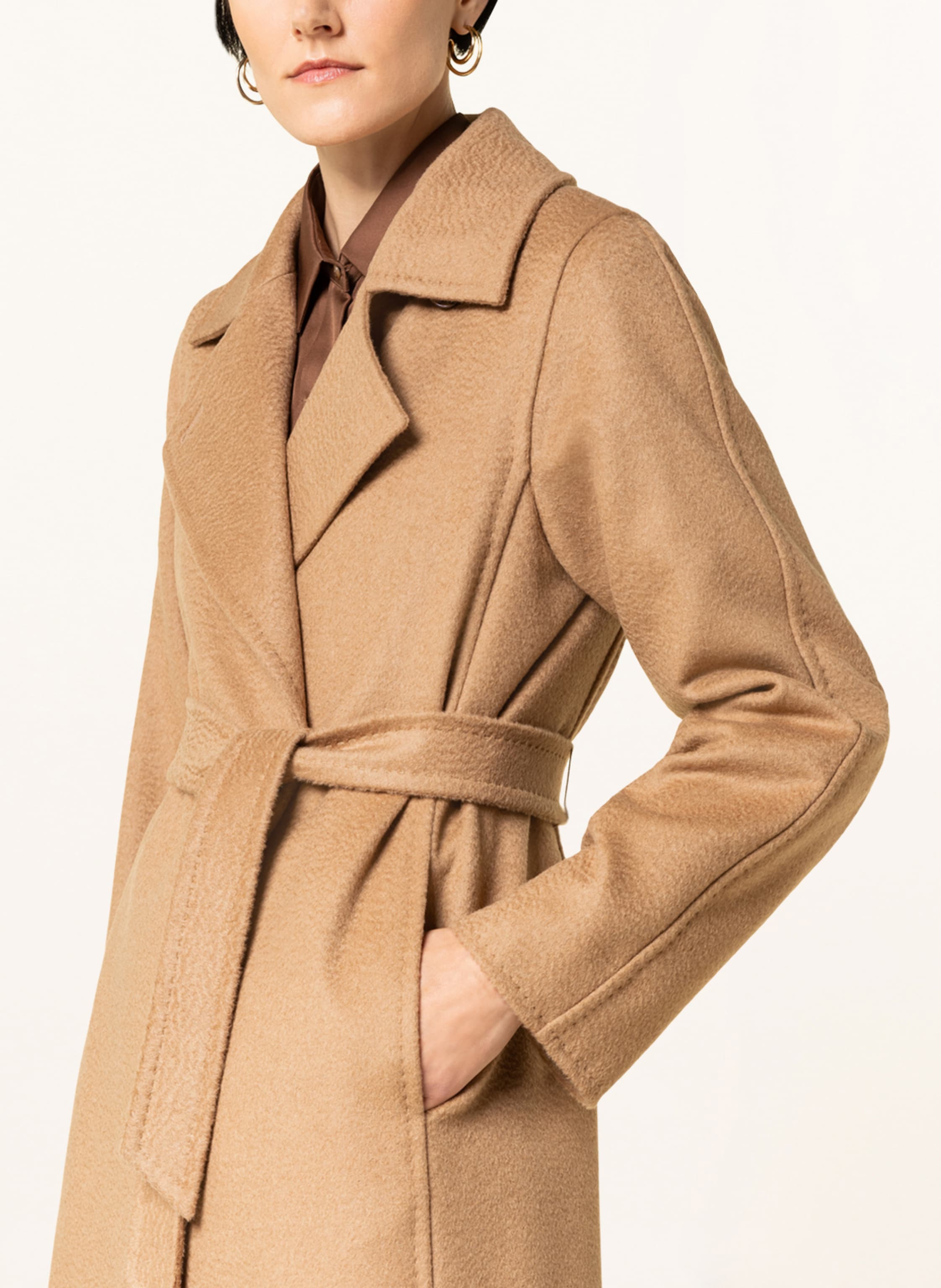 Thumbnail - Max Mara Kamelhaar-Mantel Manuela beige