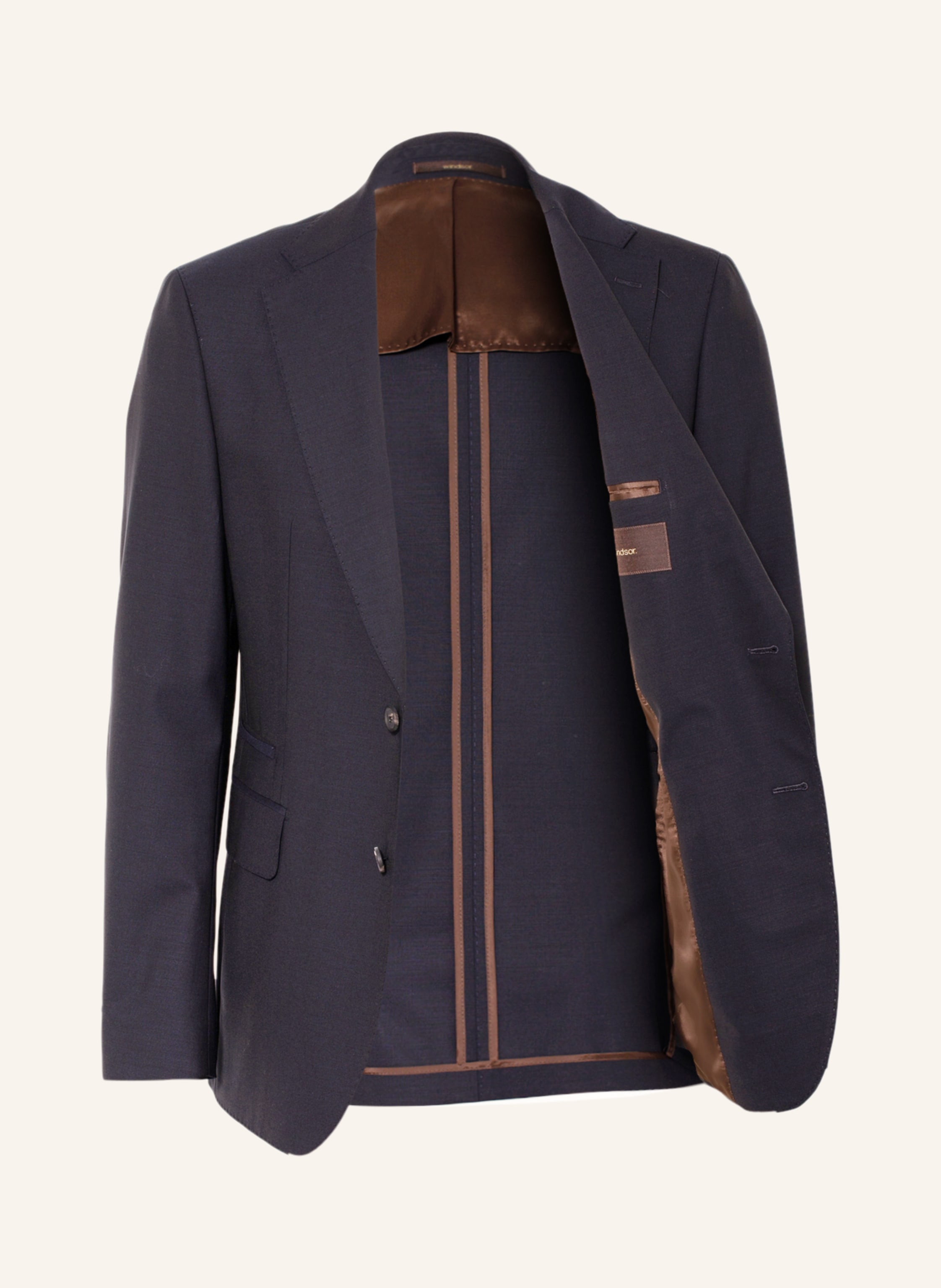 Thumbnail - Windsor. Anzugsakko Shaped Fit blau