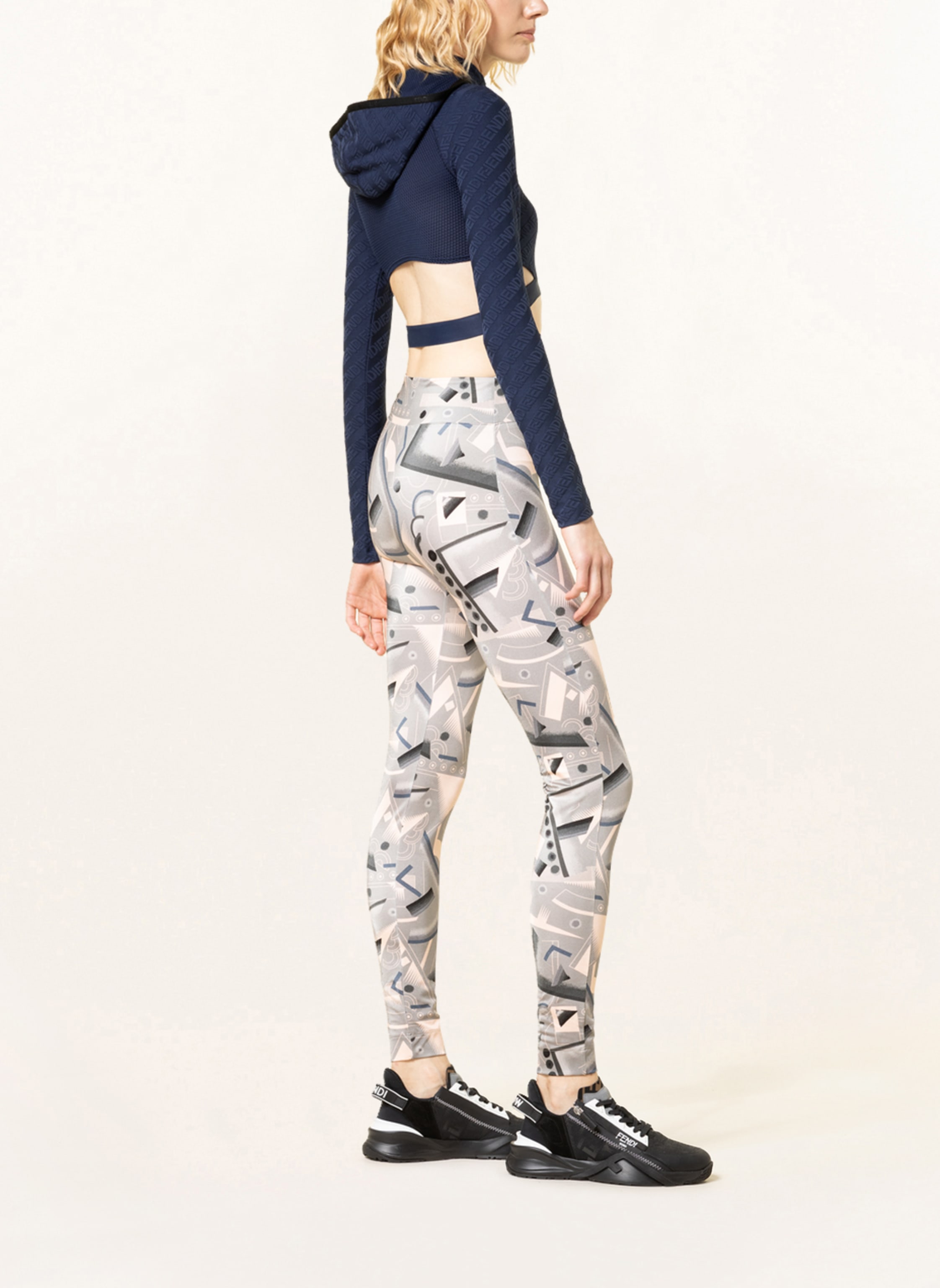 Thumbnail - Fendi Leggings grau
