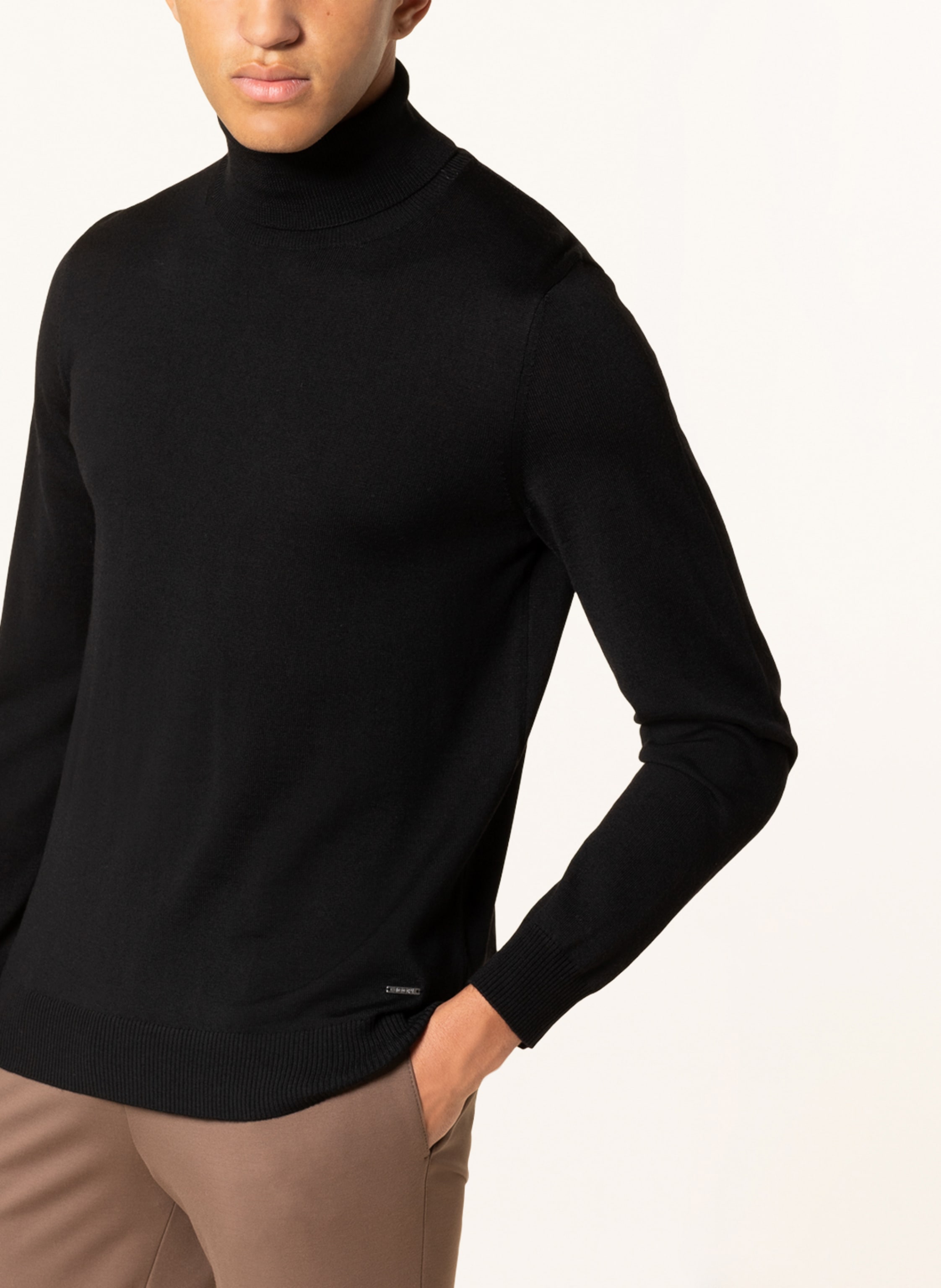 Thumbnail - Joop! Rollkragenpullover Donte schwarz