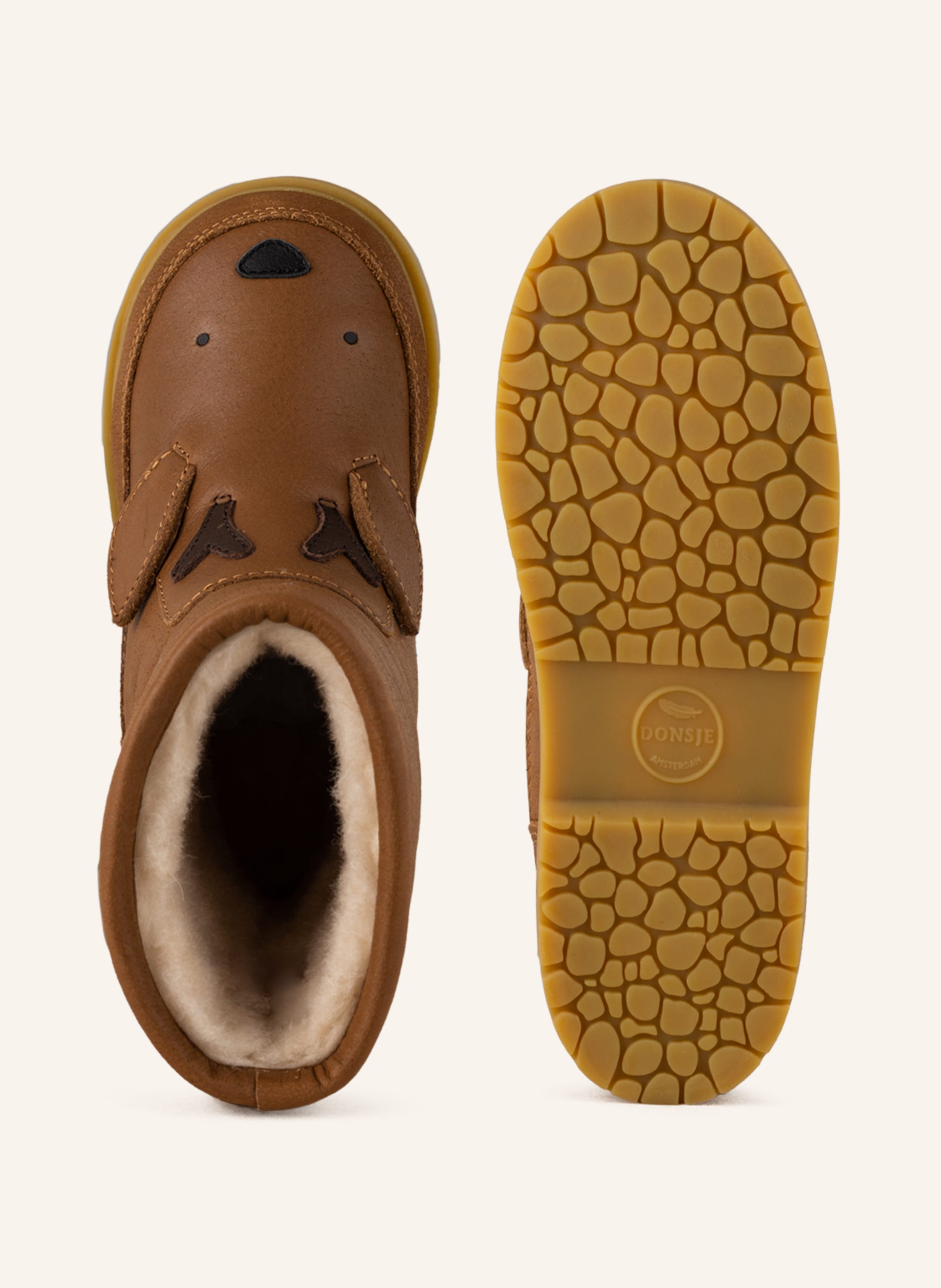 Thumbnail - Donsje Boots Wadudu braun