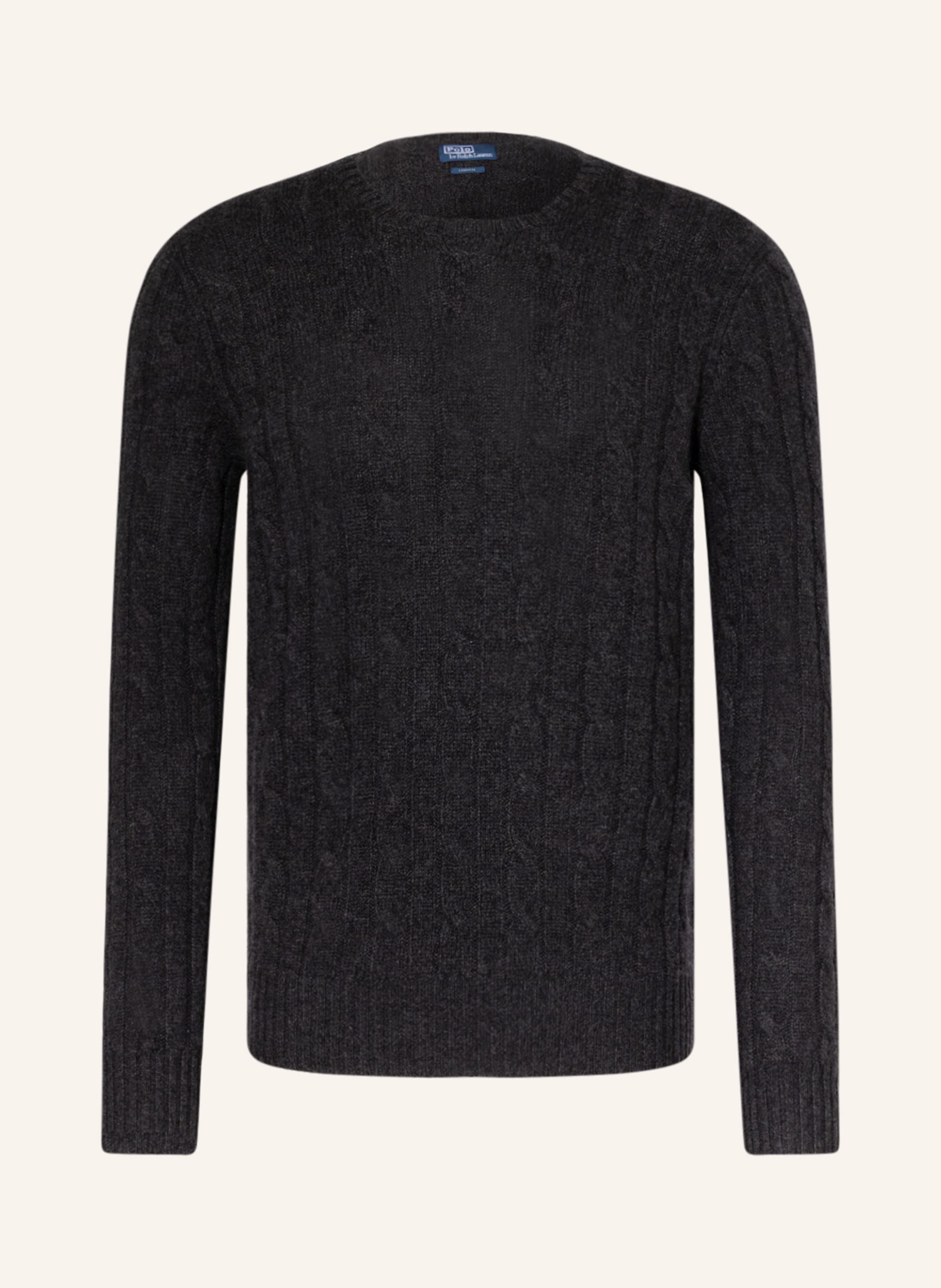 POLO RALPH LAUREN Cashmere sweater in dark gray | Breuninger