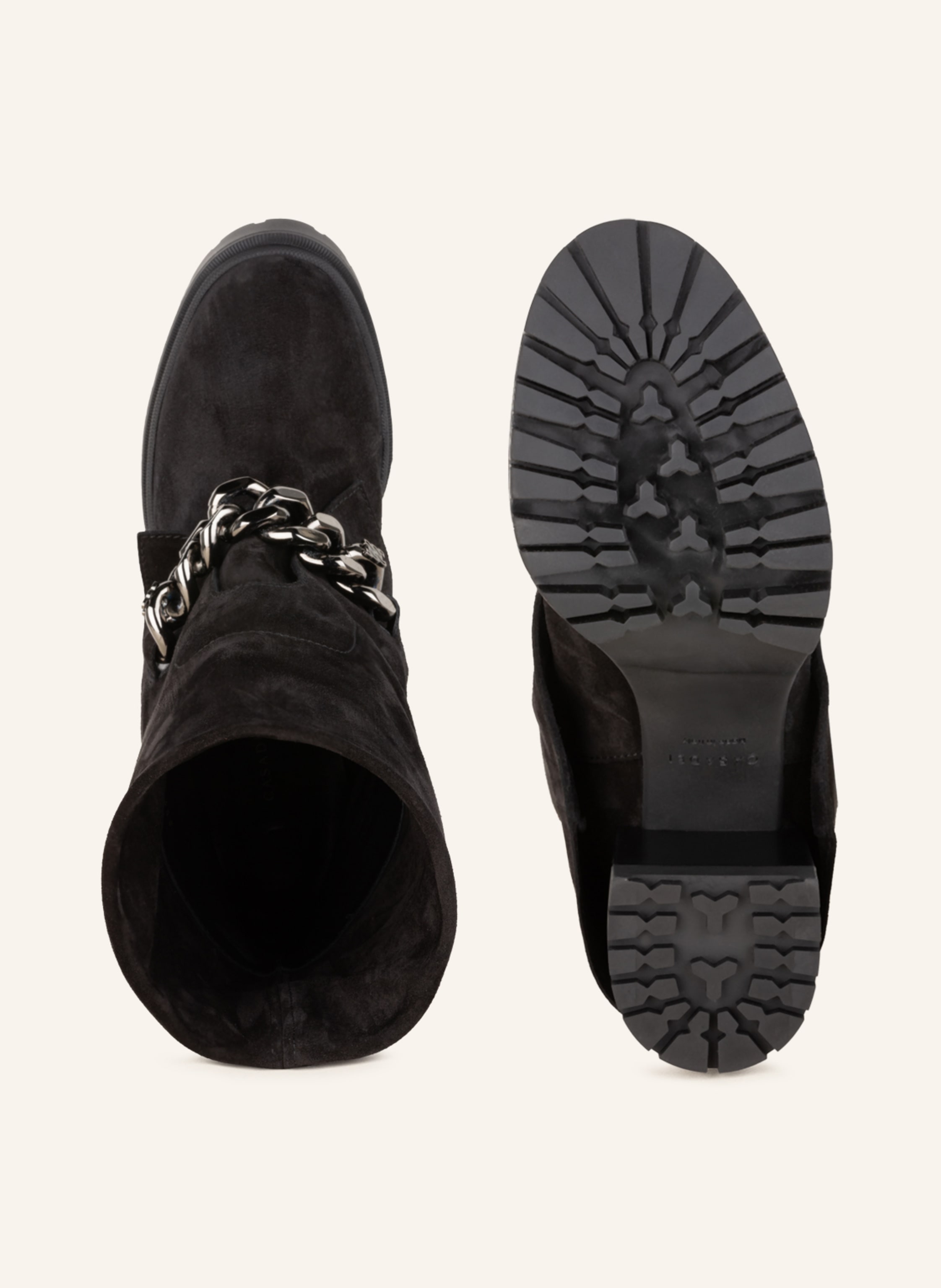 Thumbnail - Casadei Plateau-Stiefeletten Nancy schwarz