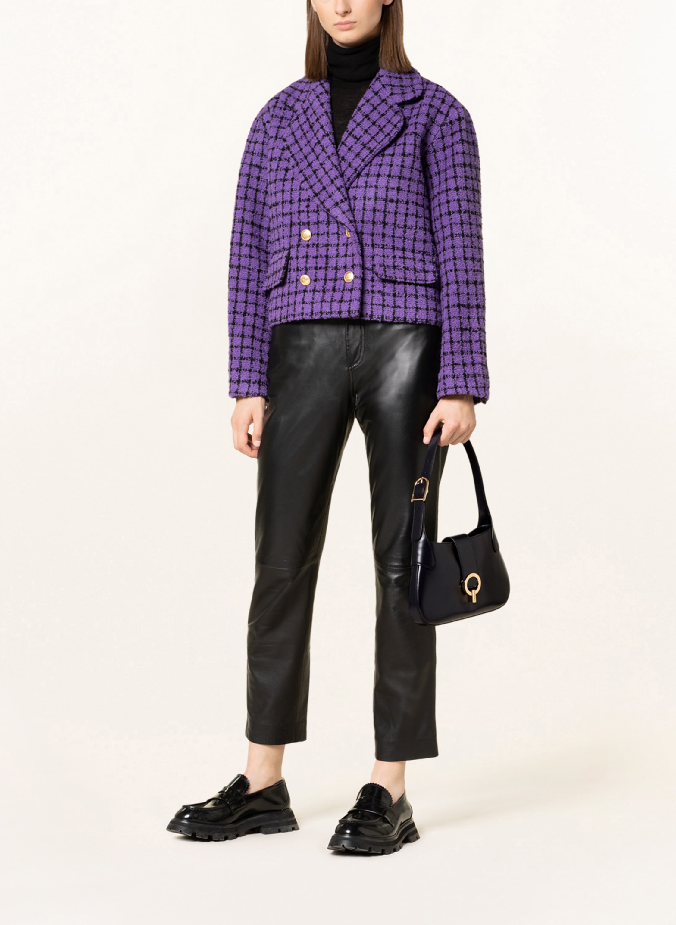 Thumbnail - Sandro Schultertasche schwarz