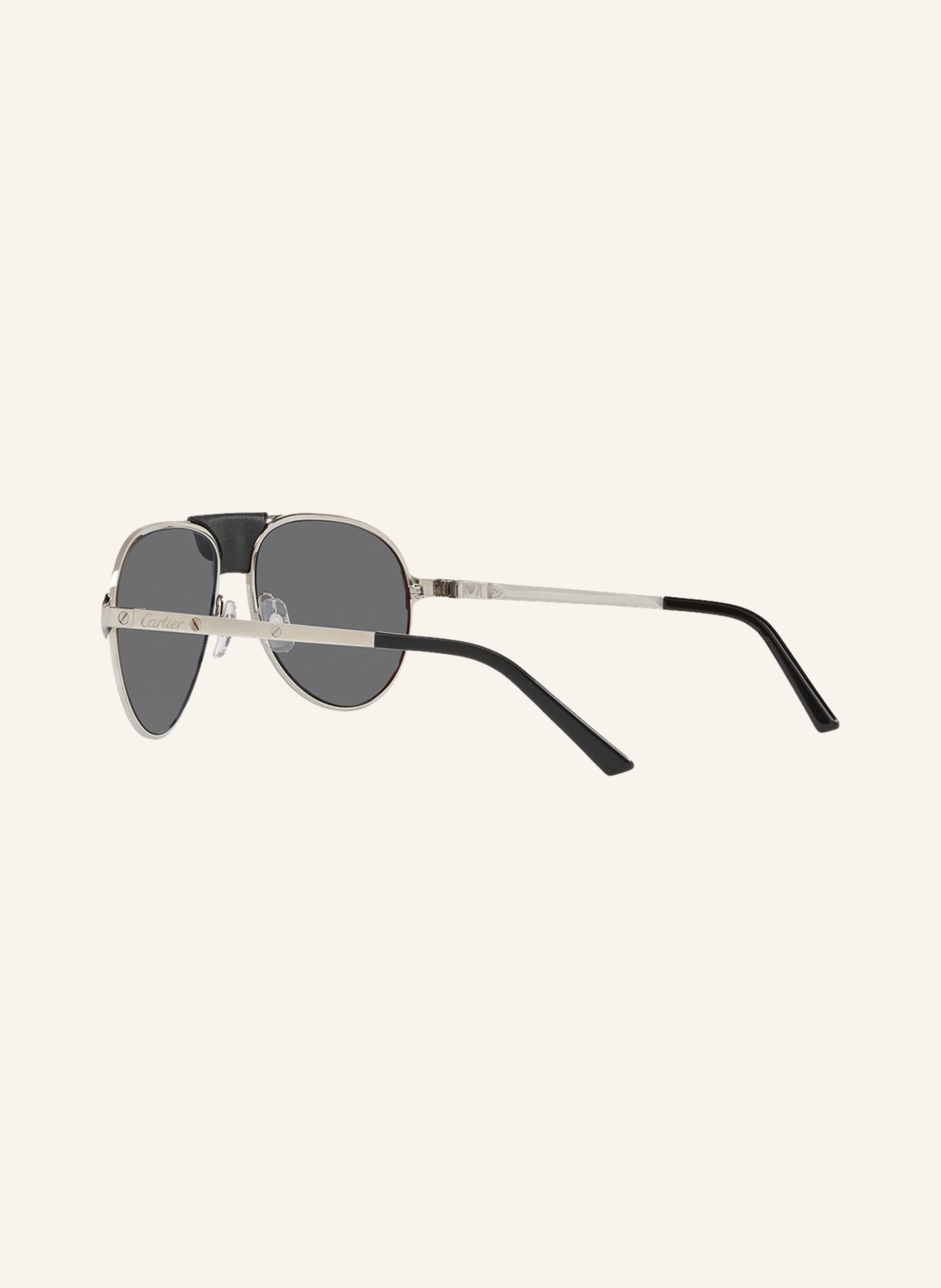 Thumbnail - Cartier Sonnenbrille ct0034s schwarz