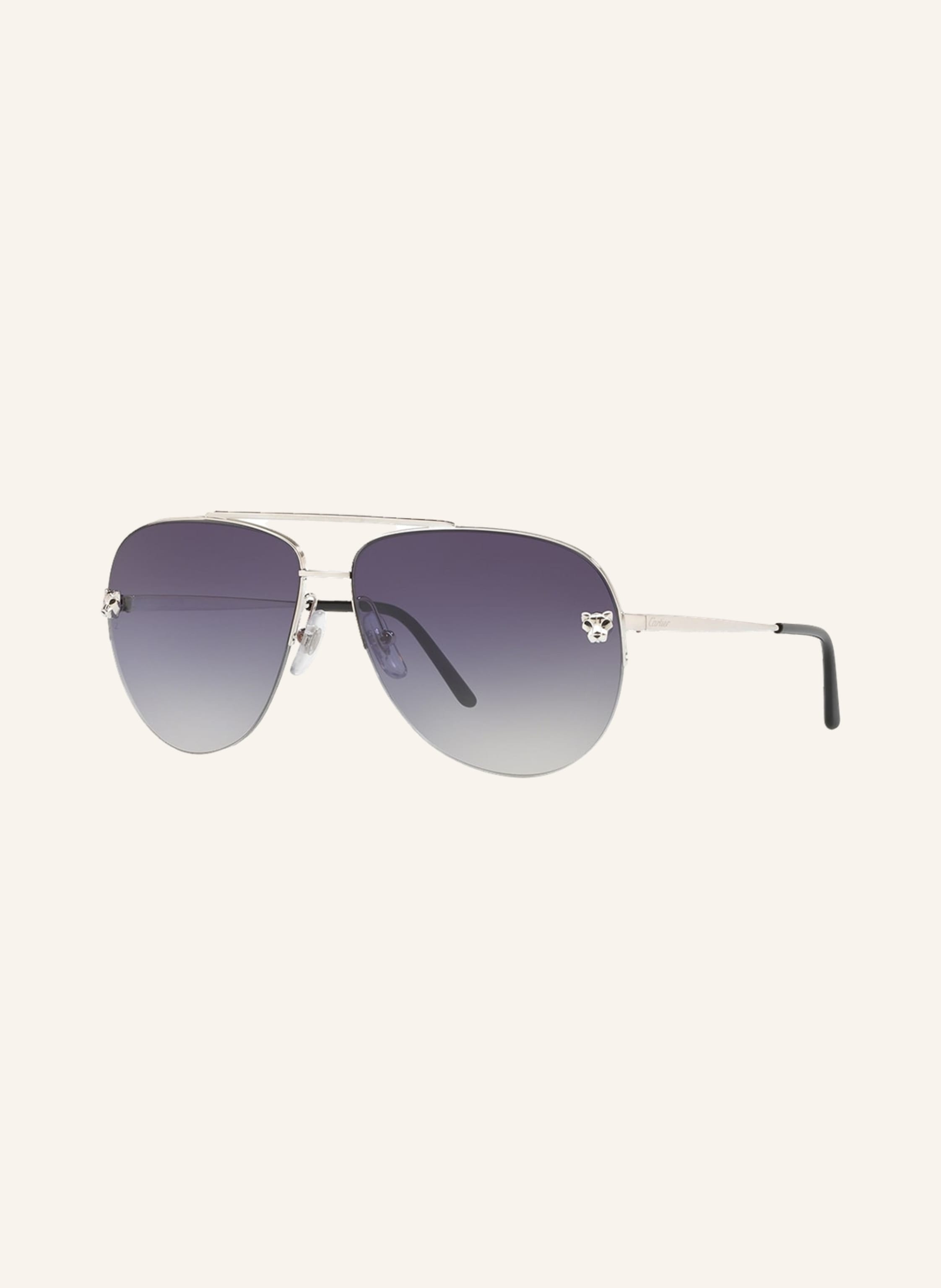 Cartier Cartier Sonnenbrille ct0065s silber in 3610L3 SHINY