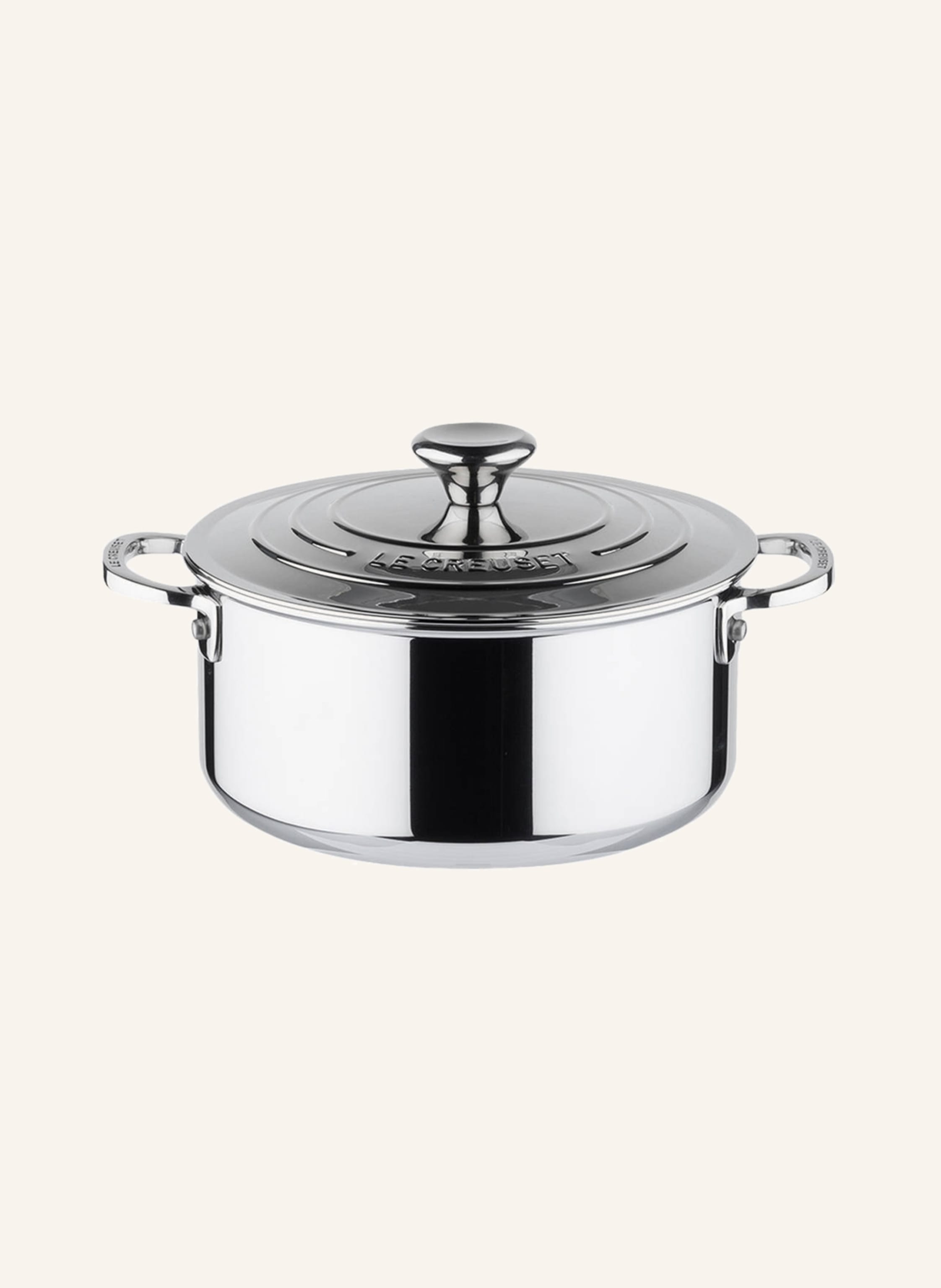 Thumbnail - Le Creuset 5-Tlg.Topfset 3 Ply Plus silber