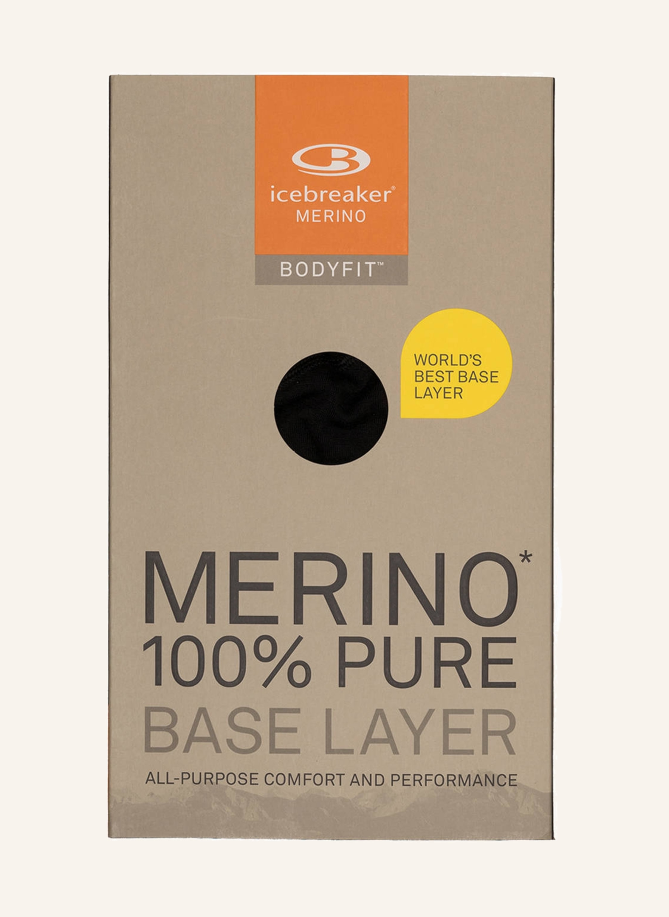 Thumbnail - Icebreaker Funktionswäsche-Hose 200 Oasis Aus Merinowolle schwarz