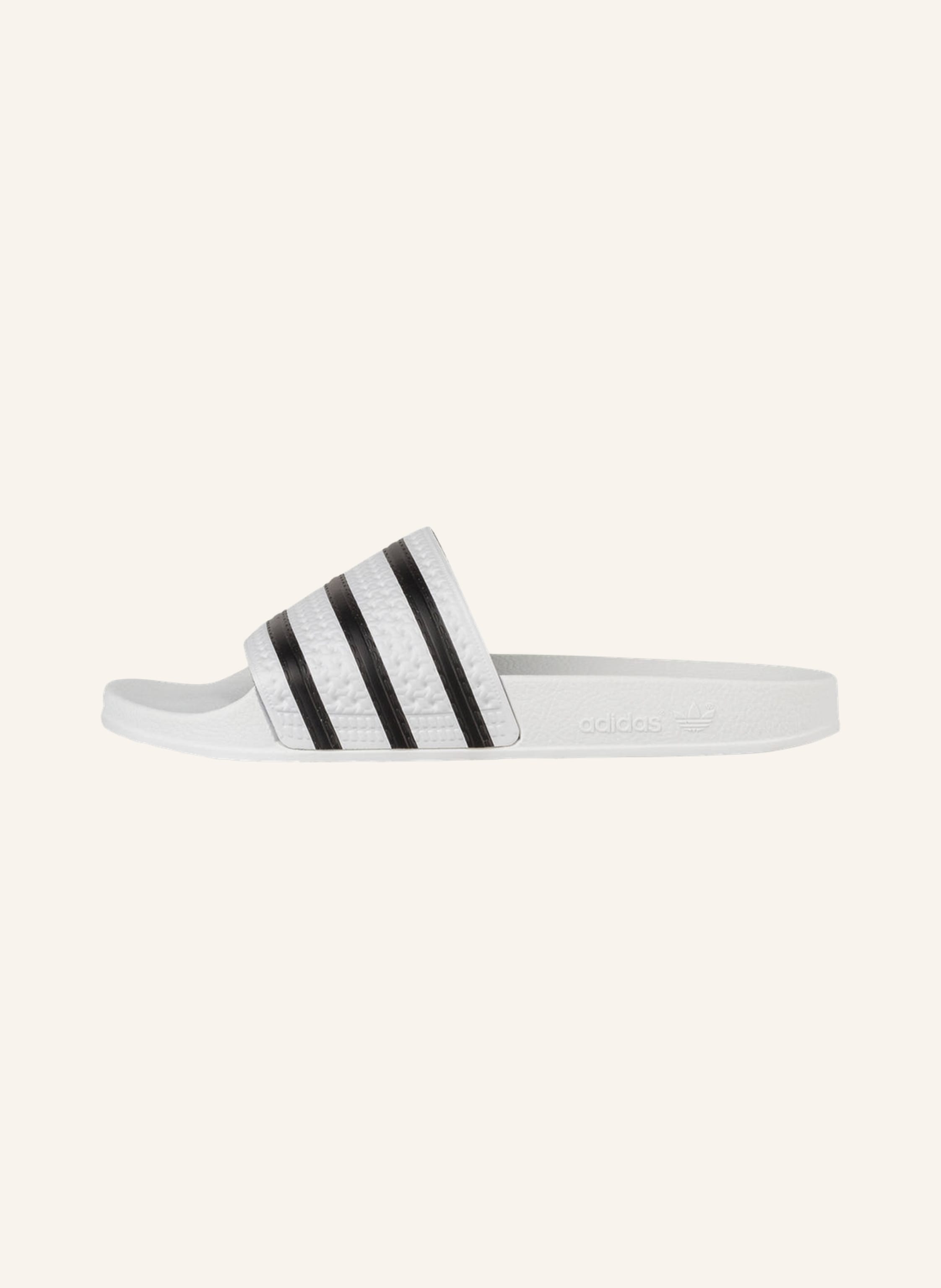 Thumbnail - Adidas Originals Pantoletten Adilette weiss