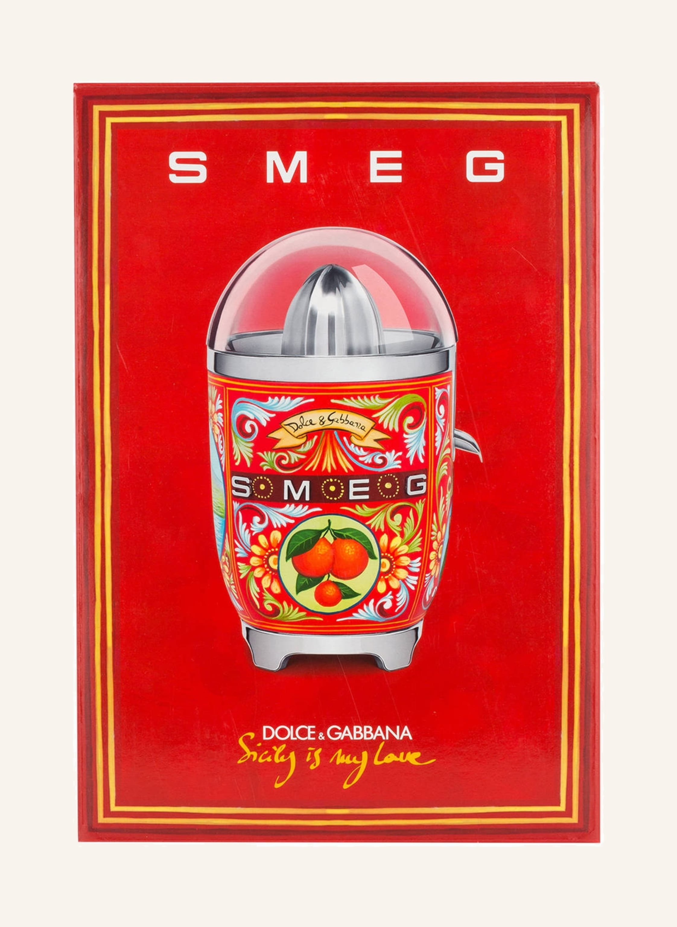 Thumbnail - Smeg Zitruspresse cjf01 rot