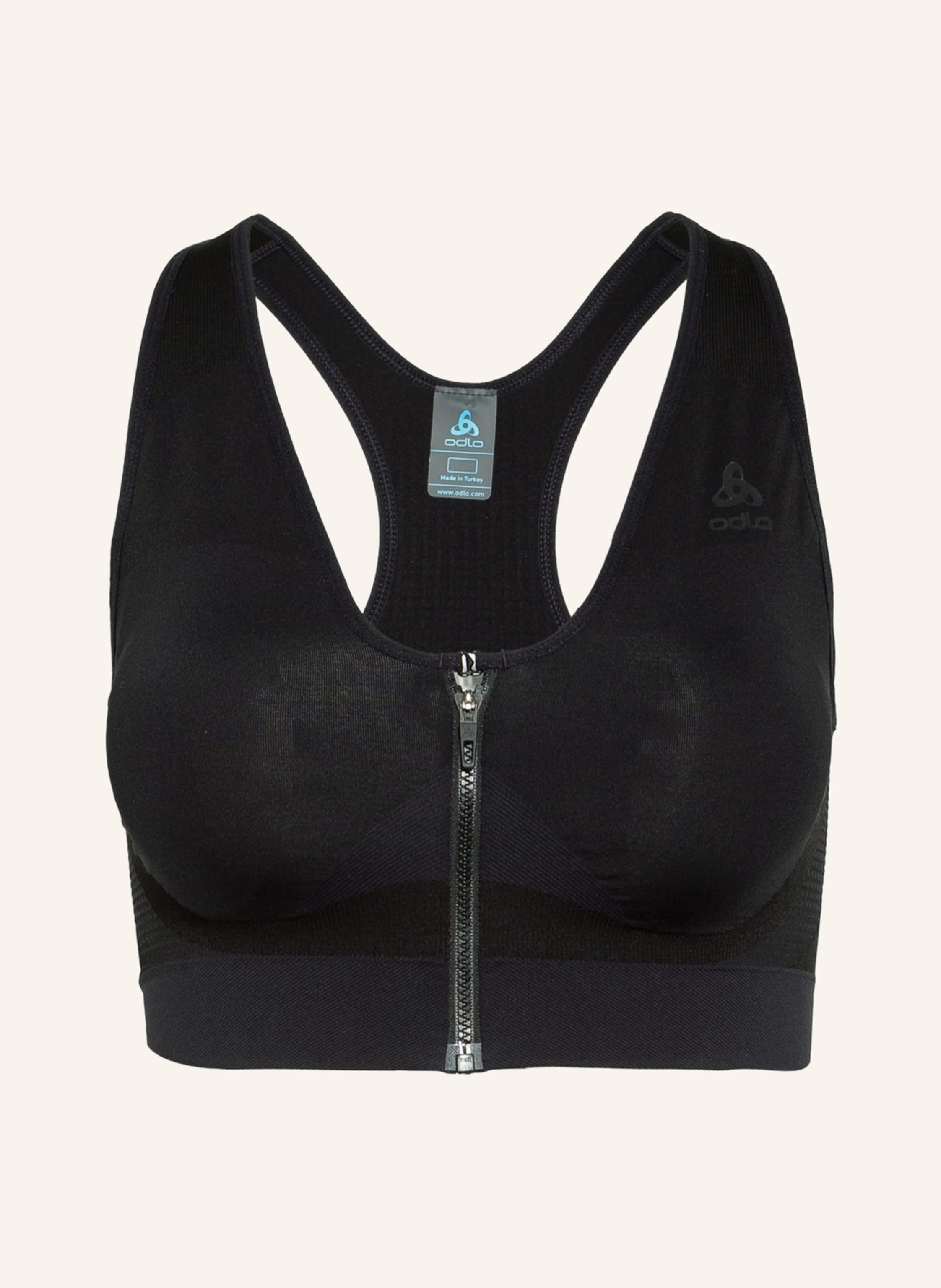 Odlo - Women's Sports Bra Seamless High - Sports bra - Dark Slate / Arctic  | M