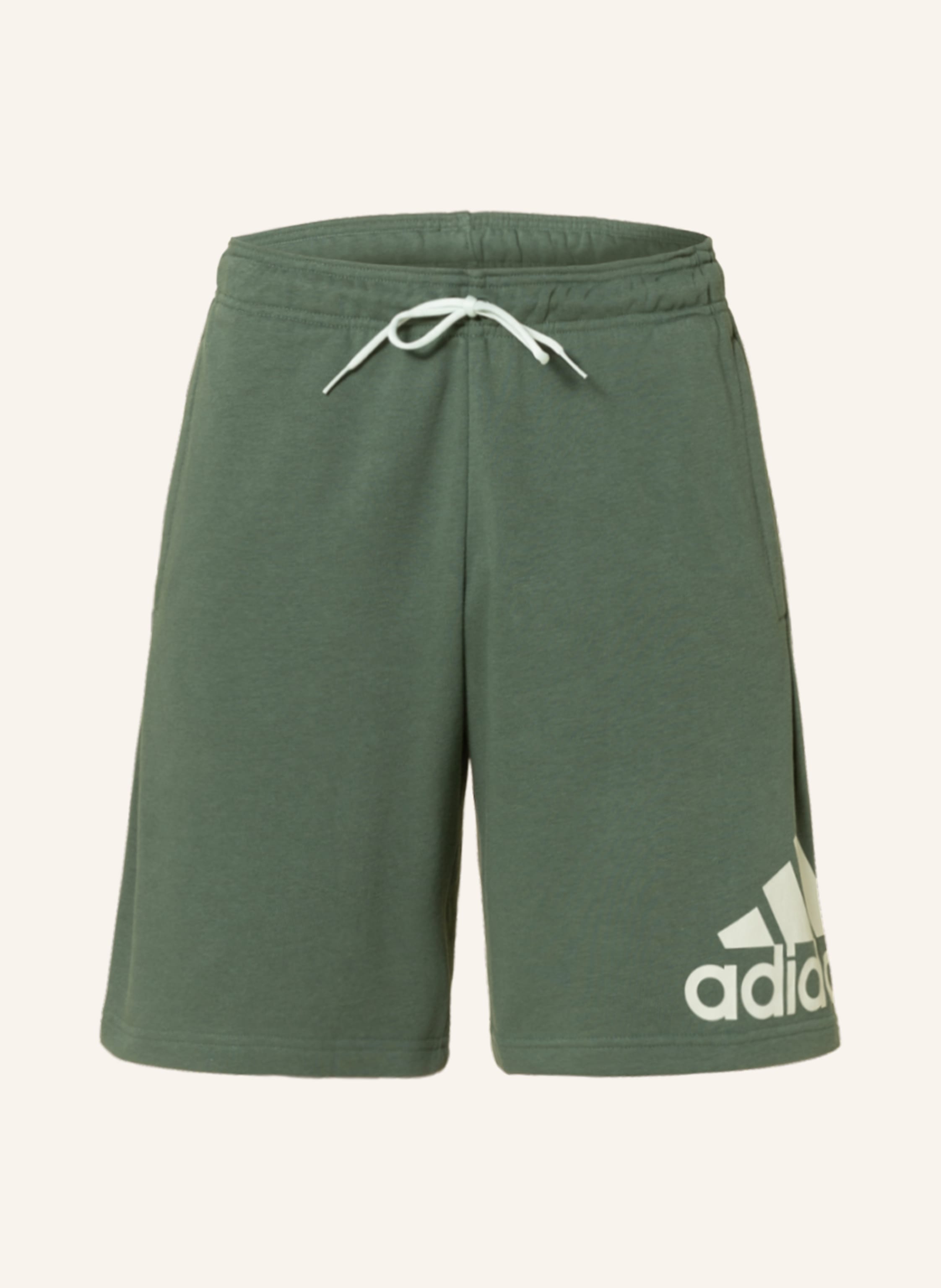 Dark green adidas sales shorts