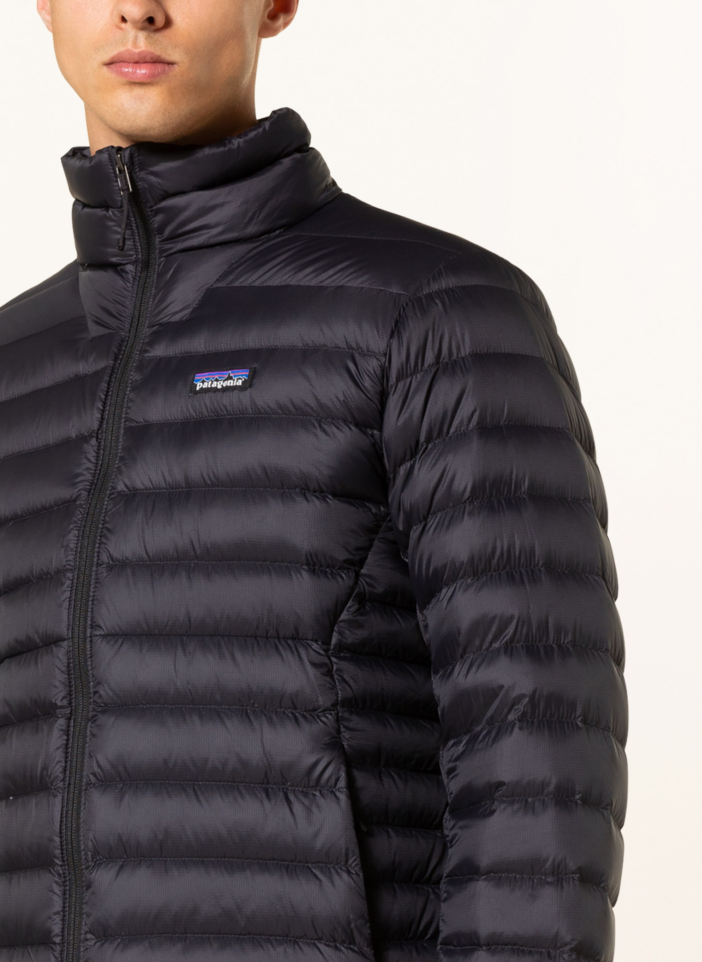 Thumbnail - Patagonia Lightweight-Daunenjacke Down Sweater schwarz