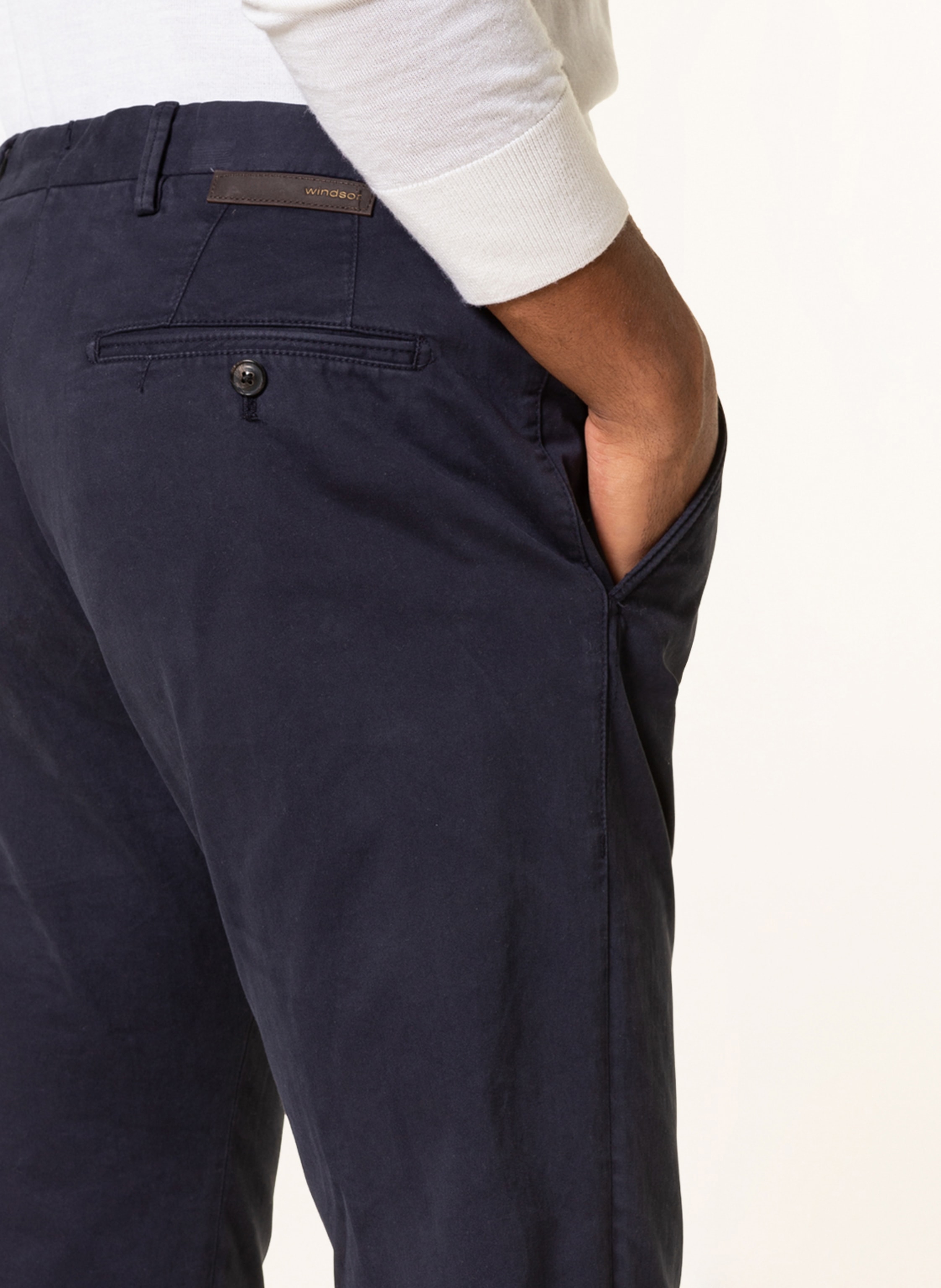 Thumbnail - Windsor. Chino Cino Slim Fit blau