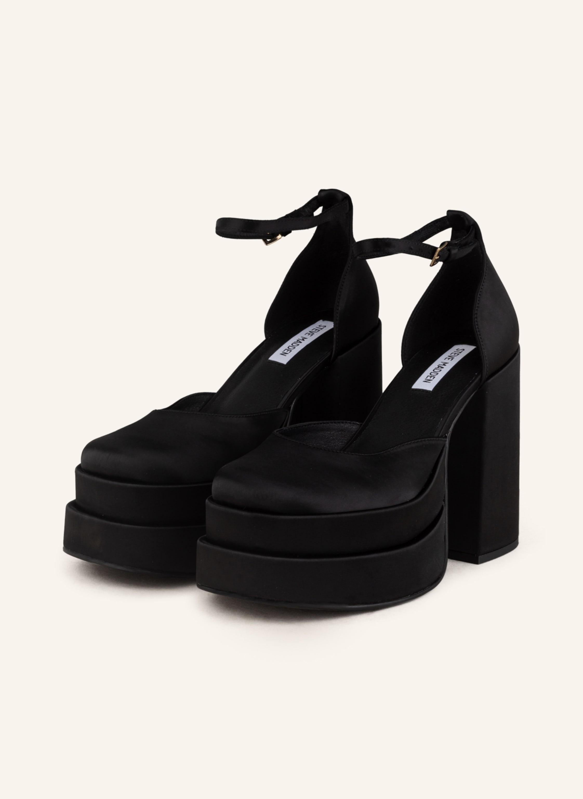 Steve Madden PLATEAUSCHUHE CHARLIZE in Schwarz Damen Schuhe Absätze Schuhe mit Blockabsätzen und Pumps 