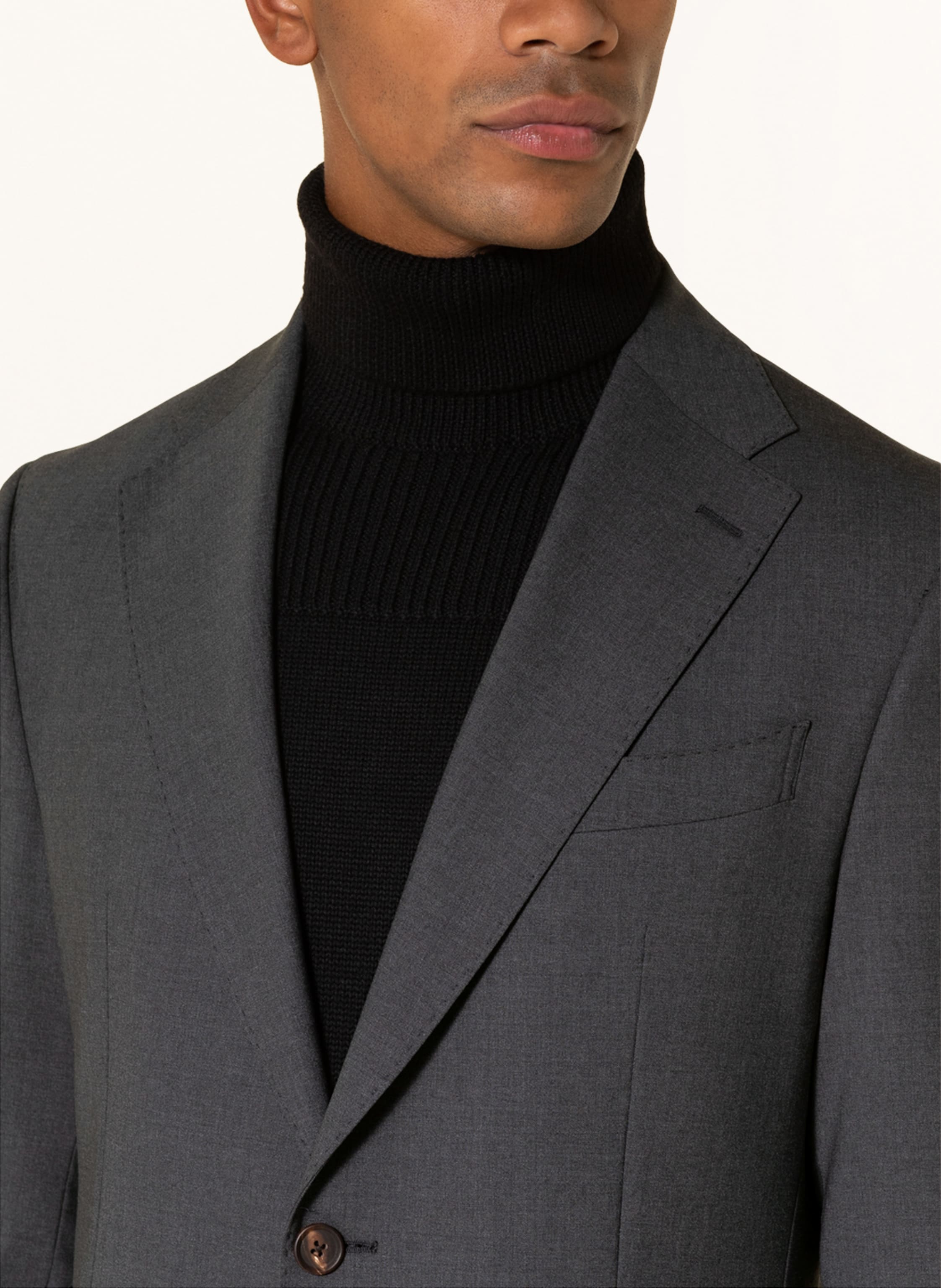 Thumbnail - Windsor. Anzugsakko Shaped Fit grau