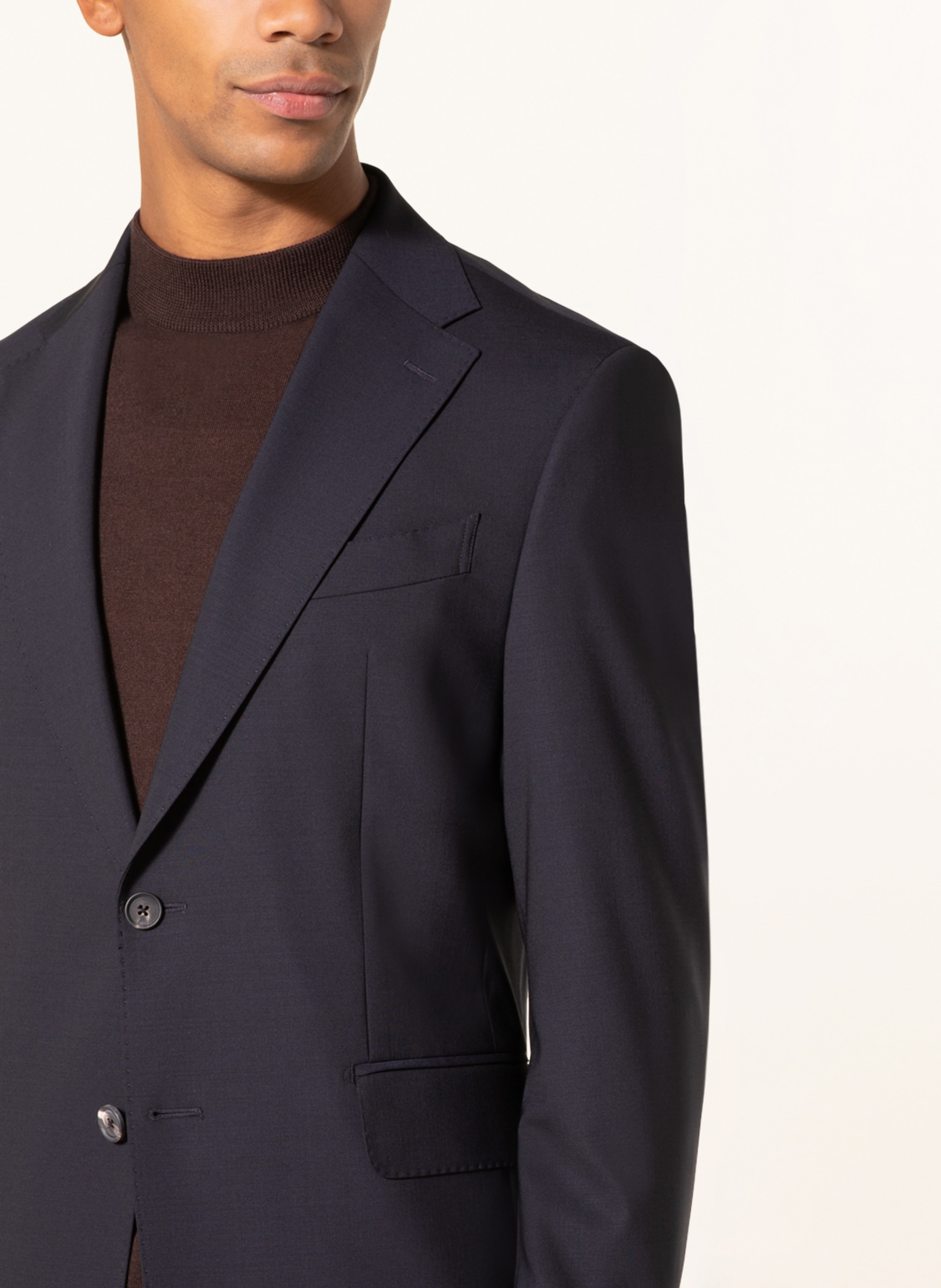 Thumbnail - Windsor. Anzugsakko Shaped Fit blau