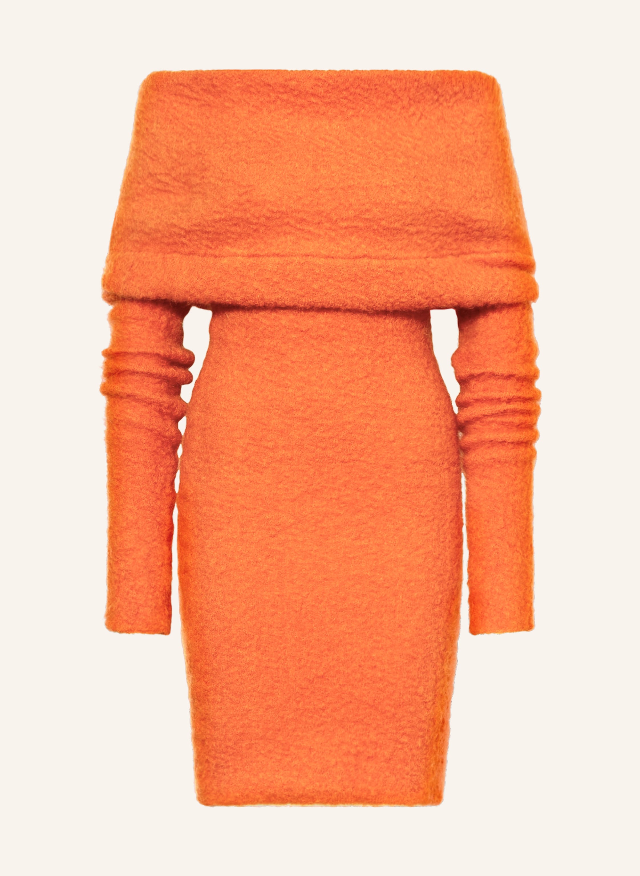 ISABEL MARANT Knit dress with mohair in orange | Breuninger