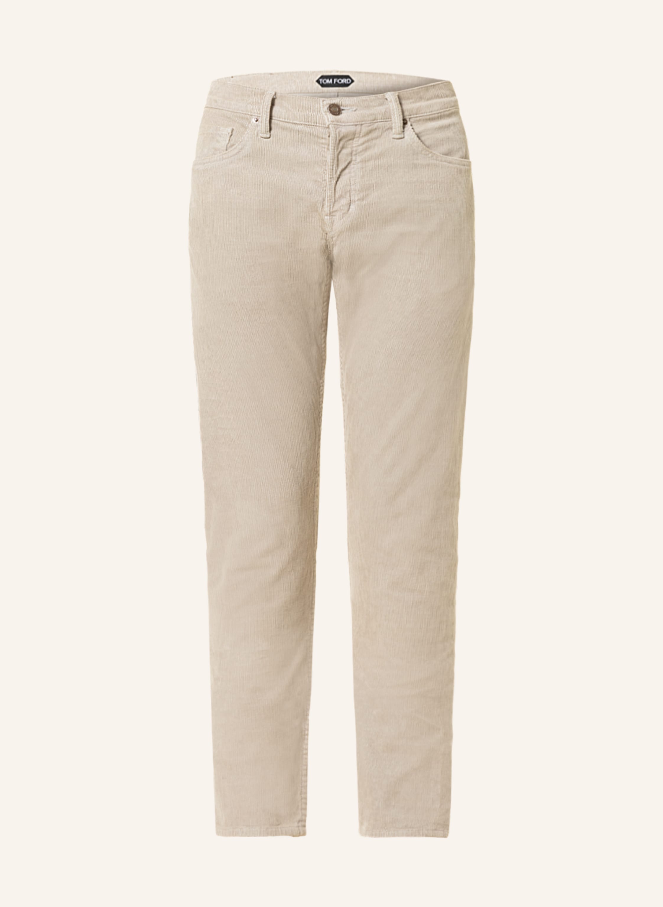 TOM FORD Corduroy trousers slim fit in gray | Breuninger