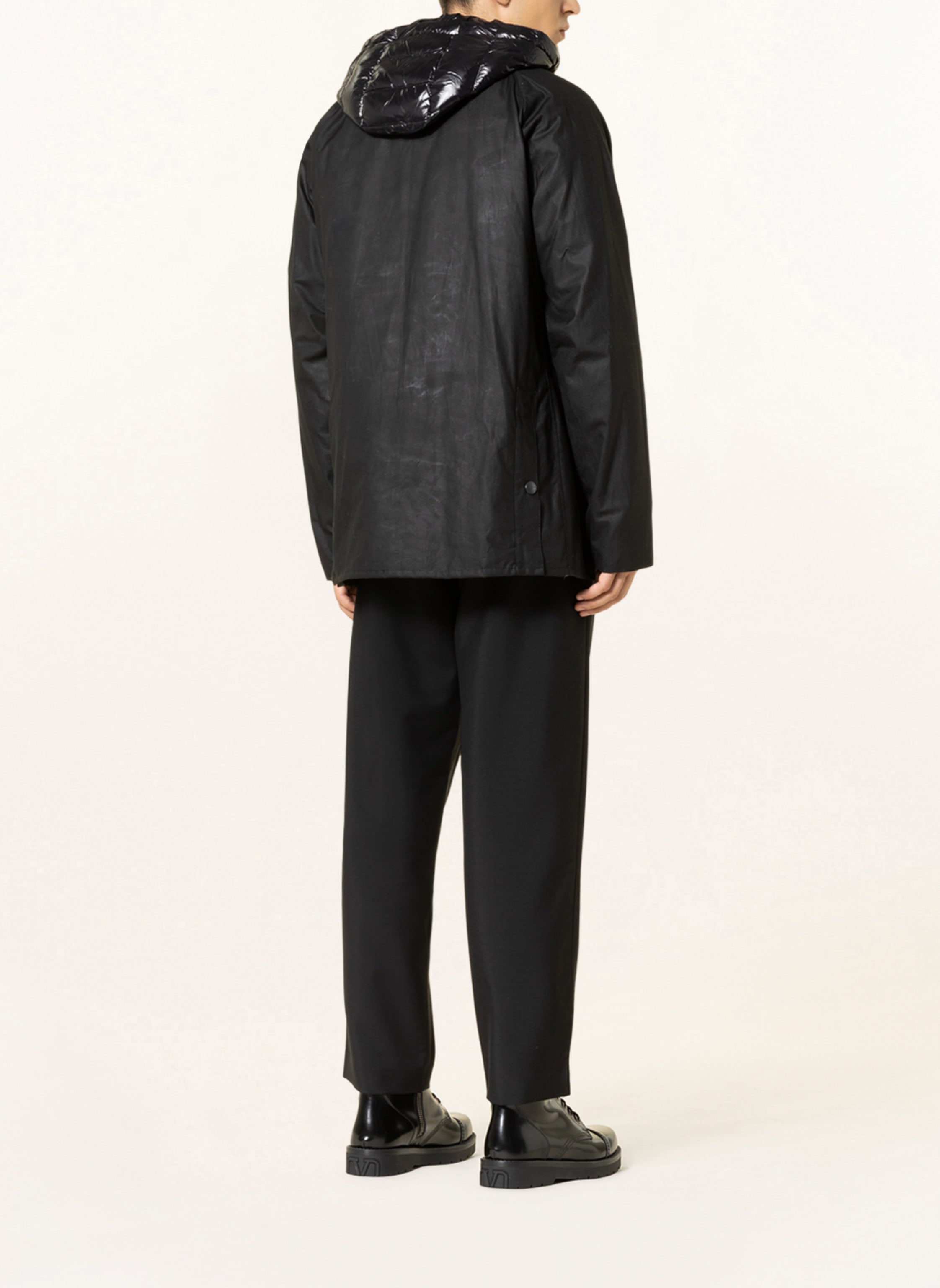 Thumbnail - Moncler Genius 2-In-1-Fieldjacket Wight schwarz