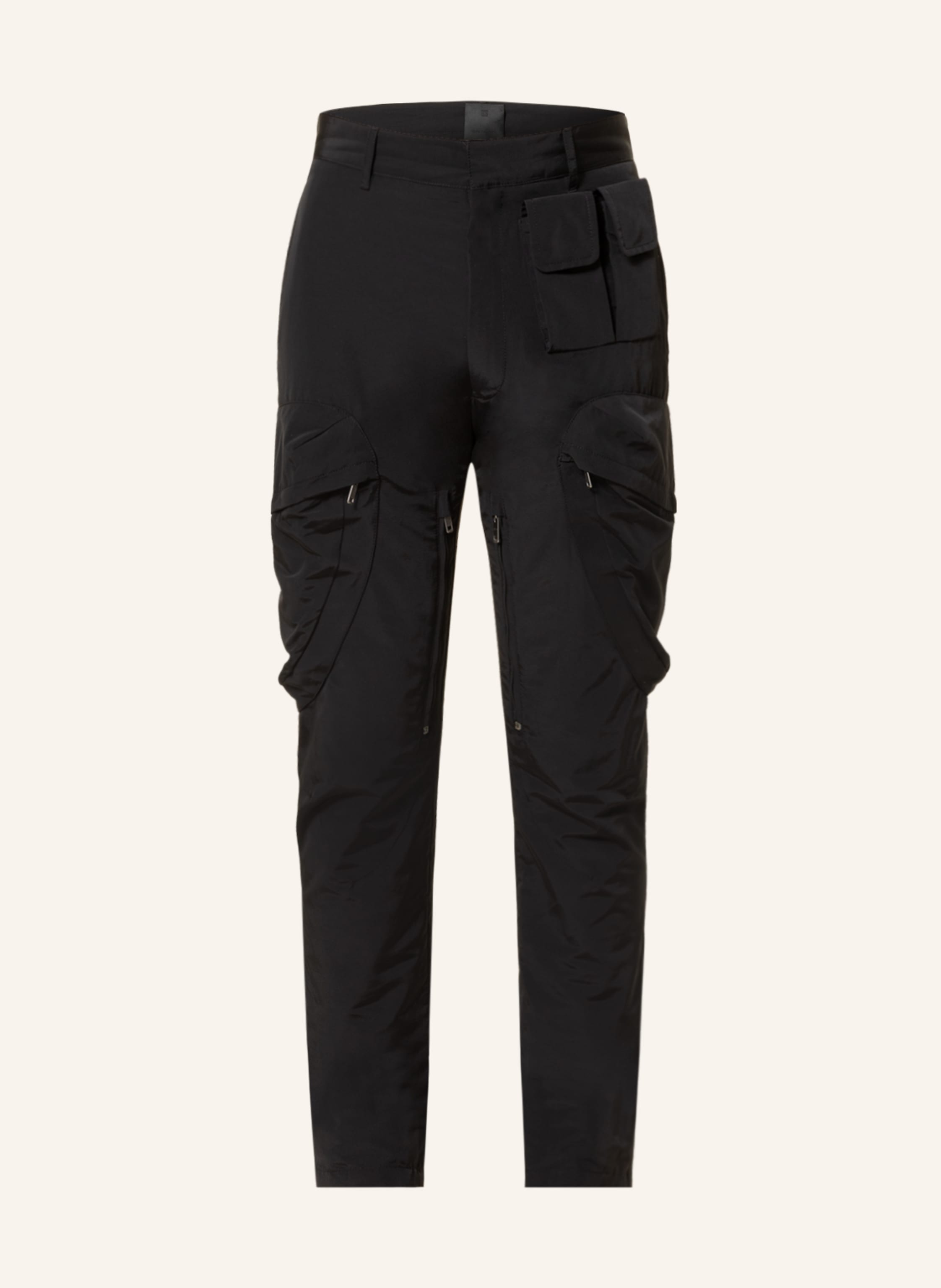 GIVENCHY Cargo pants slim fit in black | Breuninger