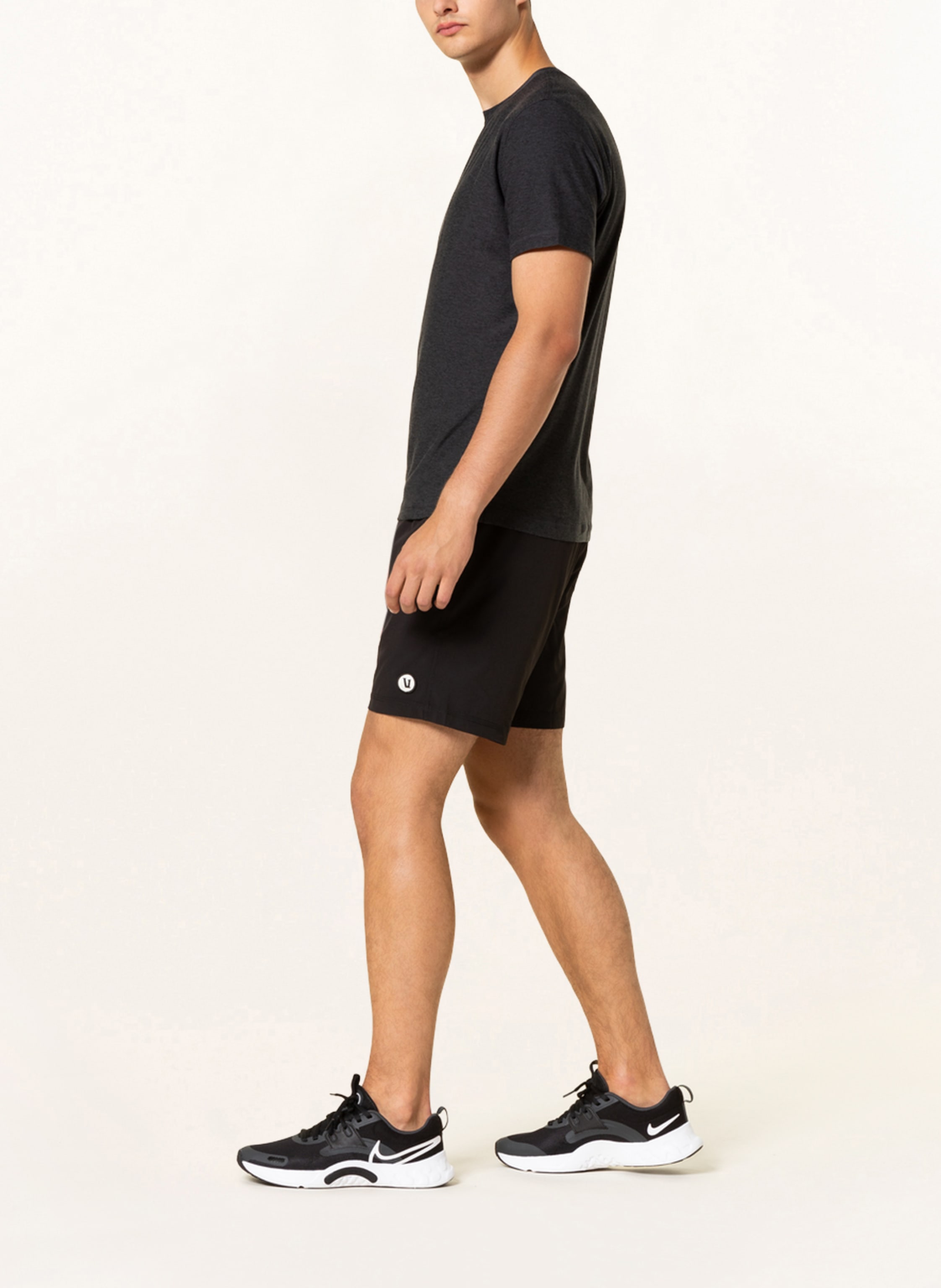 Thumbnail - Vuori 2-In-1-Trainingsshorts Kore schwarz