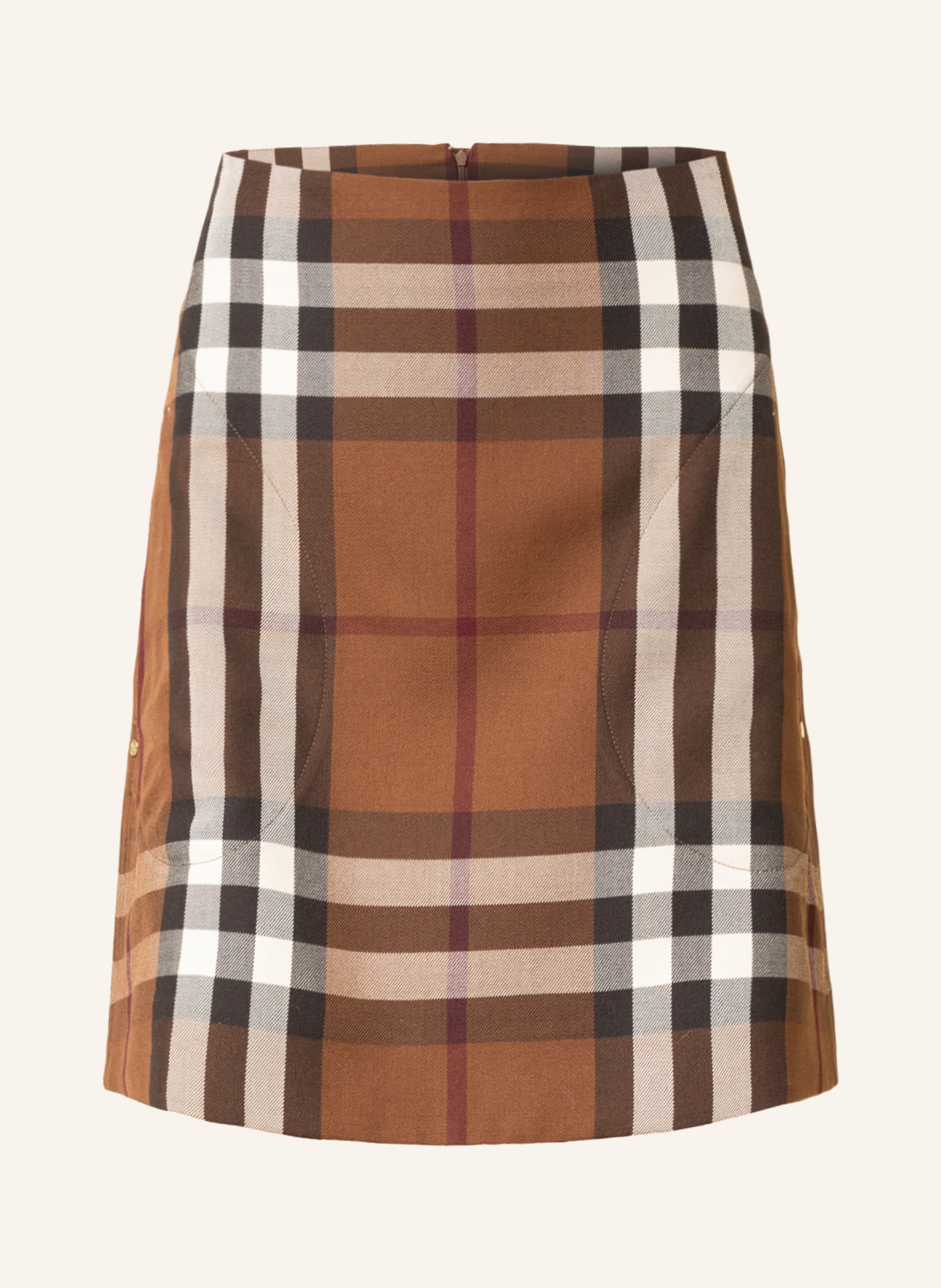 BURBERRY Skirt TEODORA in brown/ dark brown | Breuninger