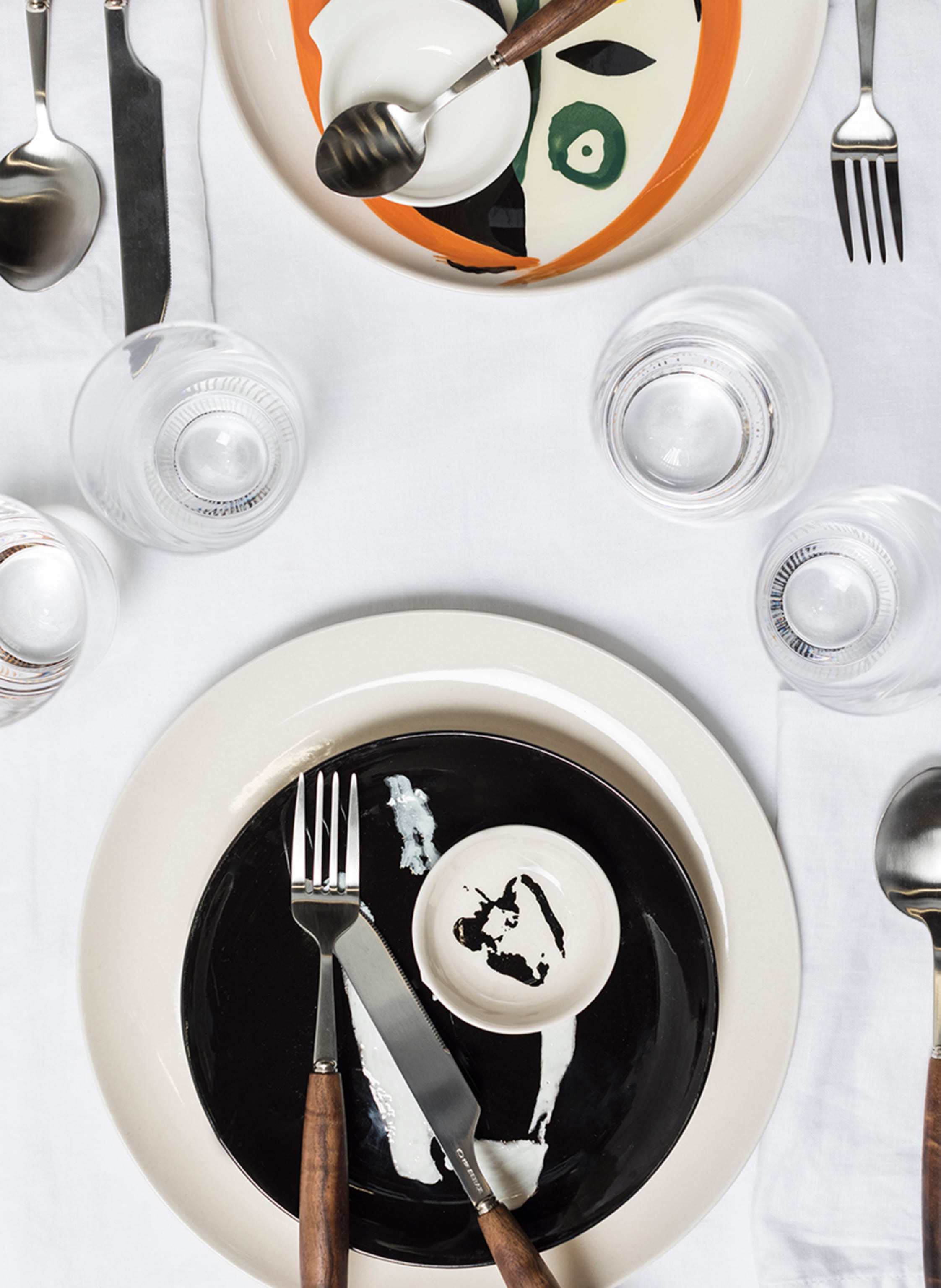 Thumbnail - Serax 2er-Set Desertteller Feast schwarz