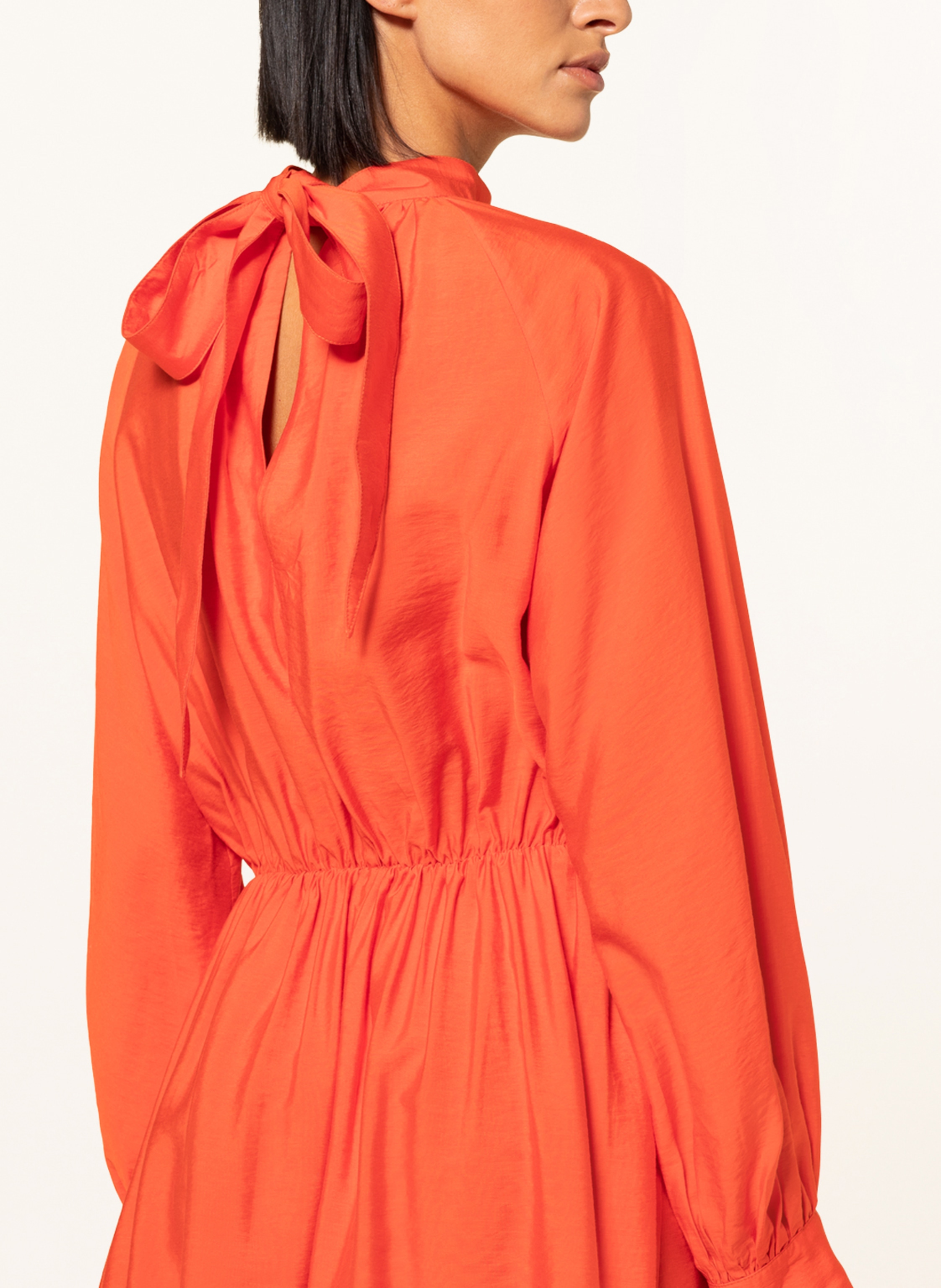 Thumbnail - Samsøe Samsøe Schluppenkleid Ebbali orange