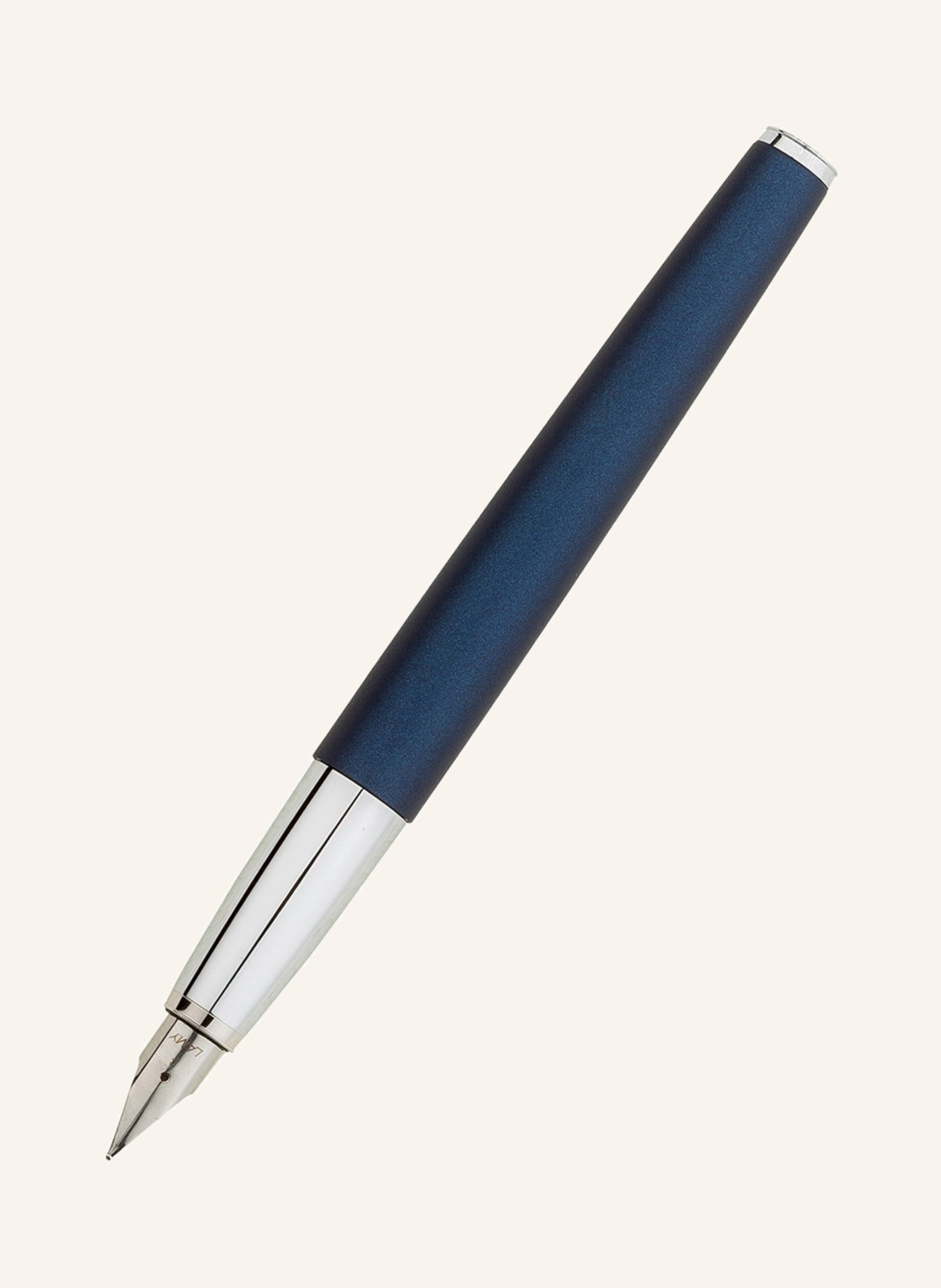 Lamy Studio Füllfederhalter – Matt Lackiert, Blaues Design, Federstärke EF (extrafein), Inkl. T10 Patrone