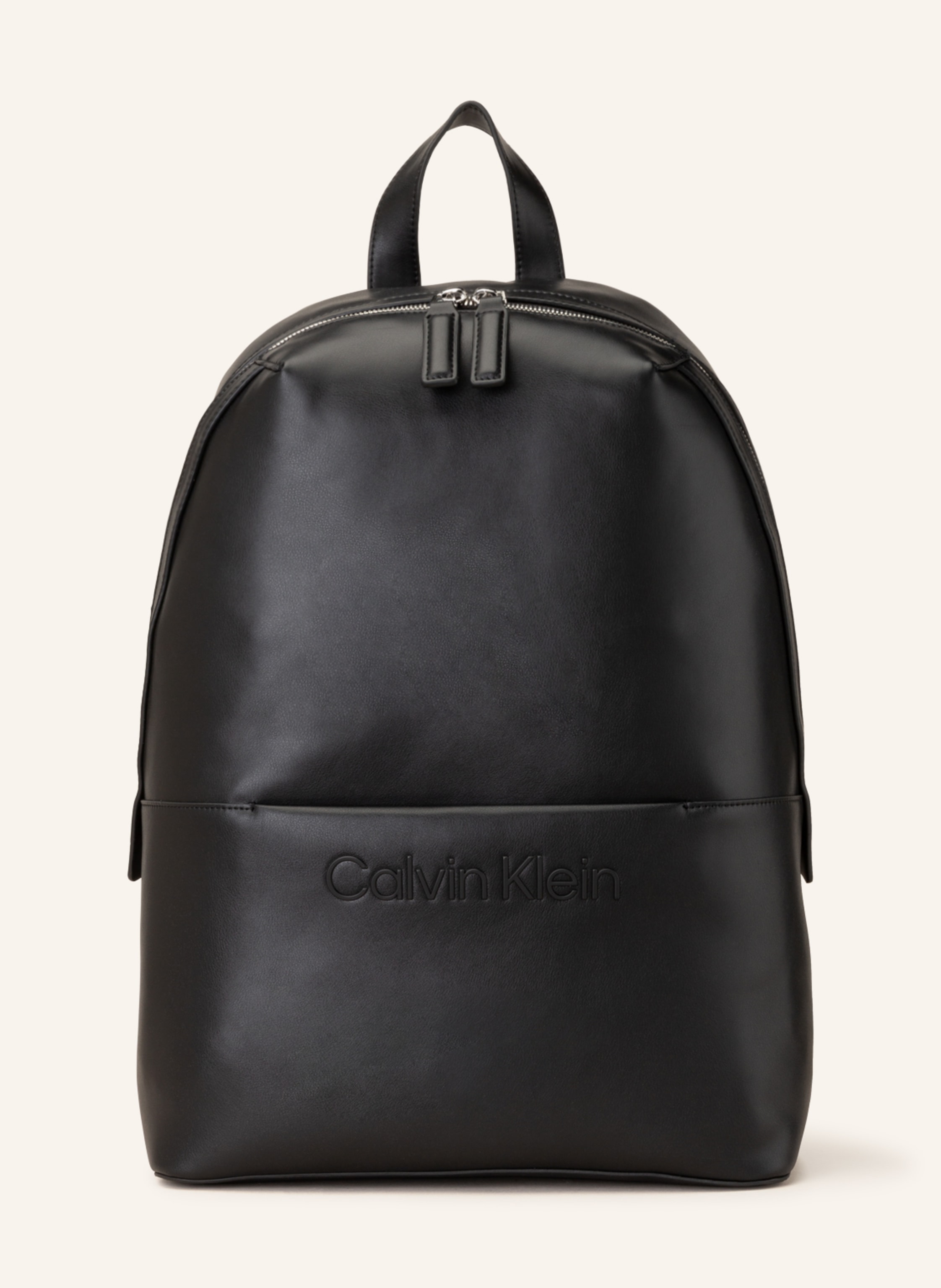Calvin Klein Backpack with laptop compartment in black | Breuninger