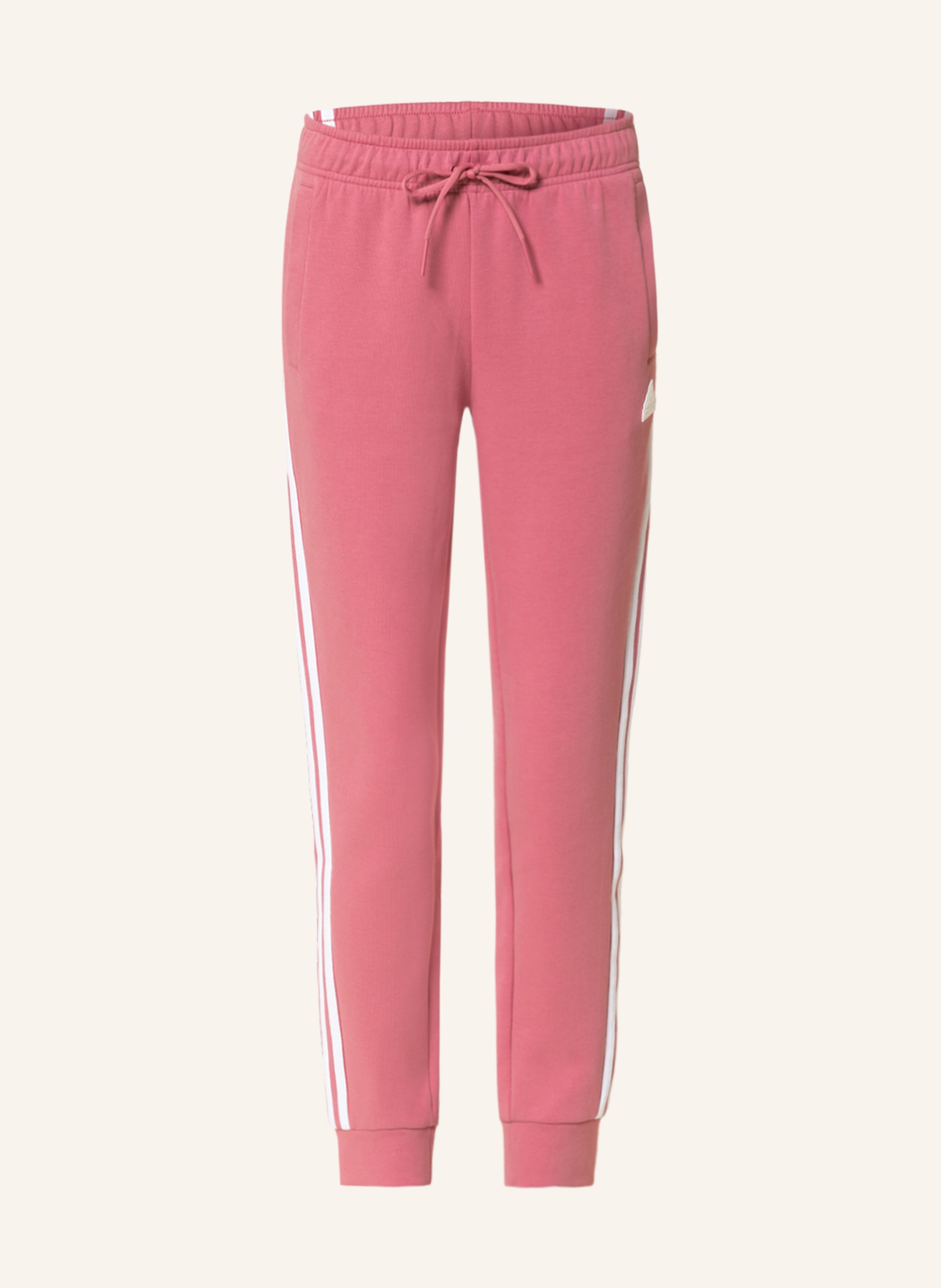 adidas Sweatpants FUTURE ICONS in dusky pink/ white