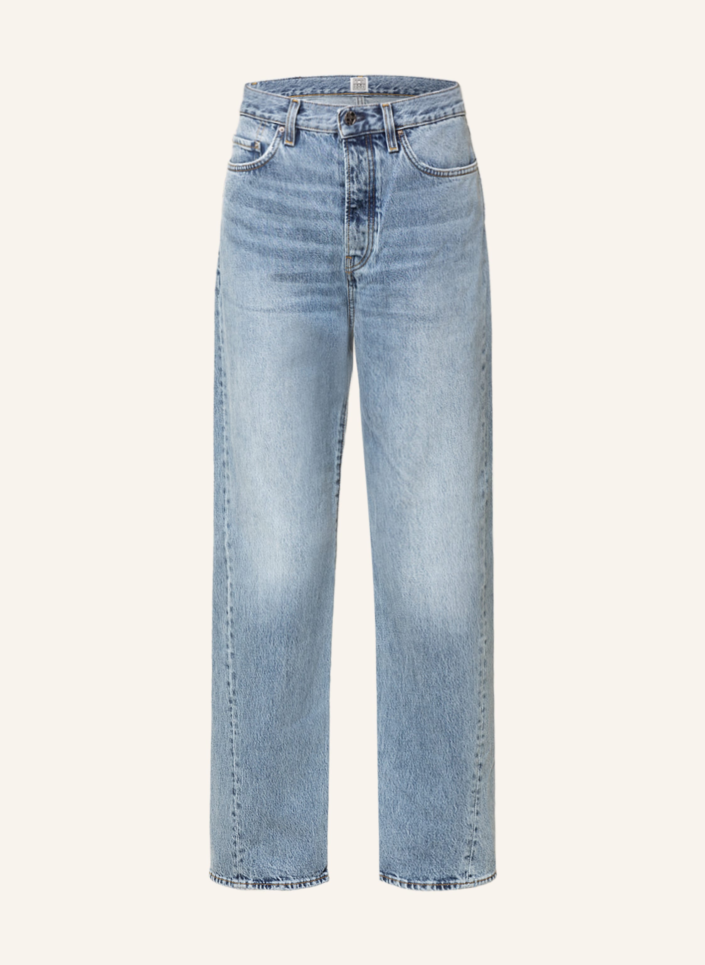 TOTEME Straight jeans in 485 worn blue