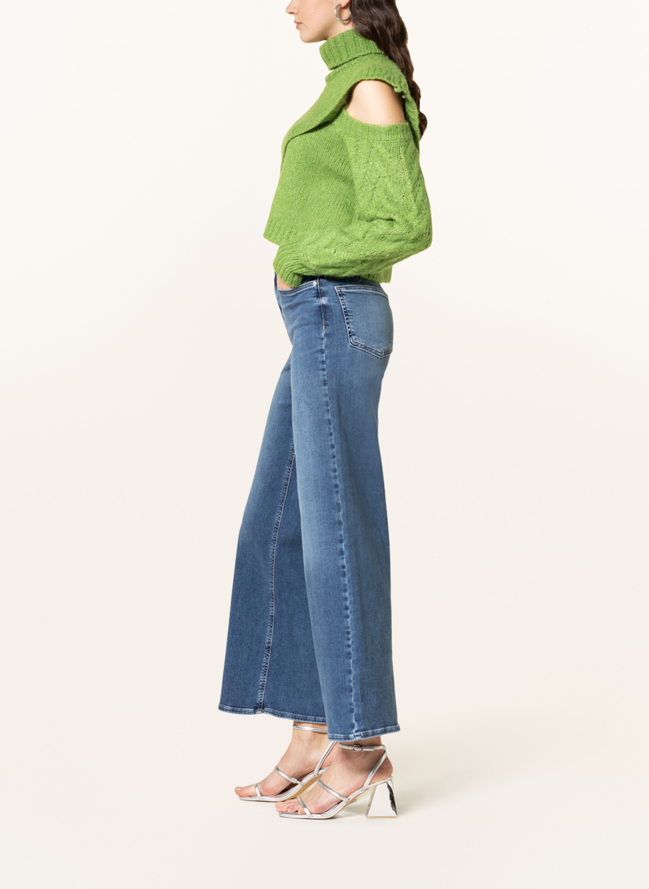 Thumbnail - Only Flared Jeans blau
