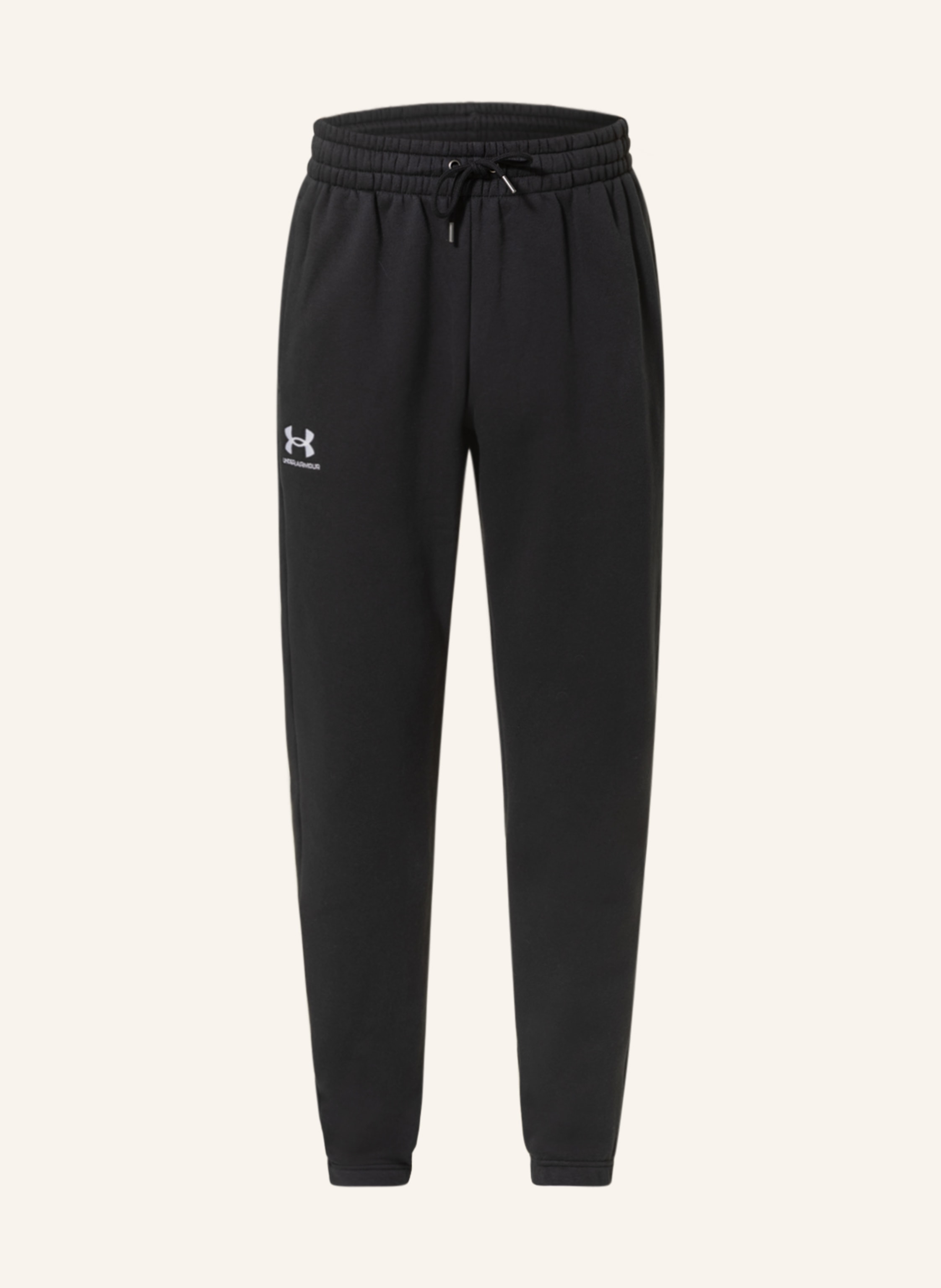UNDER ARMOUR Sweatpants UA ESSENTIAL in schwarz