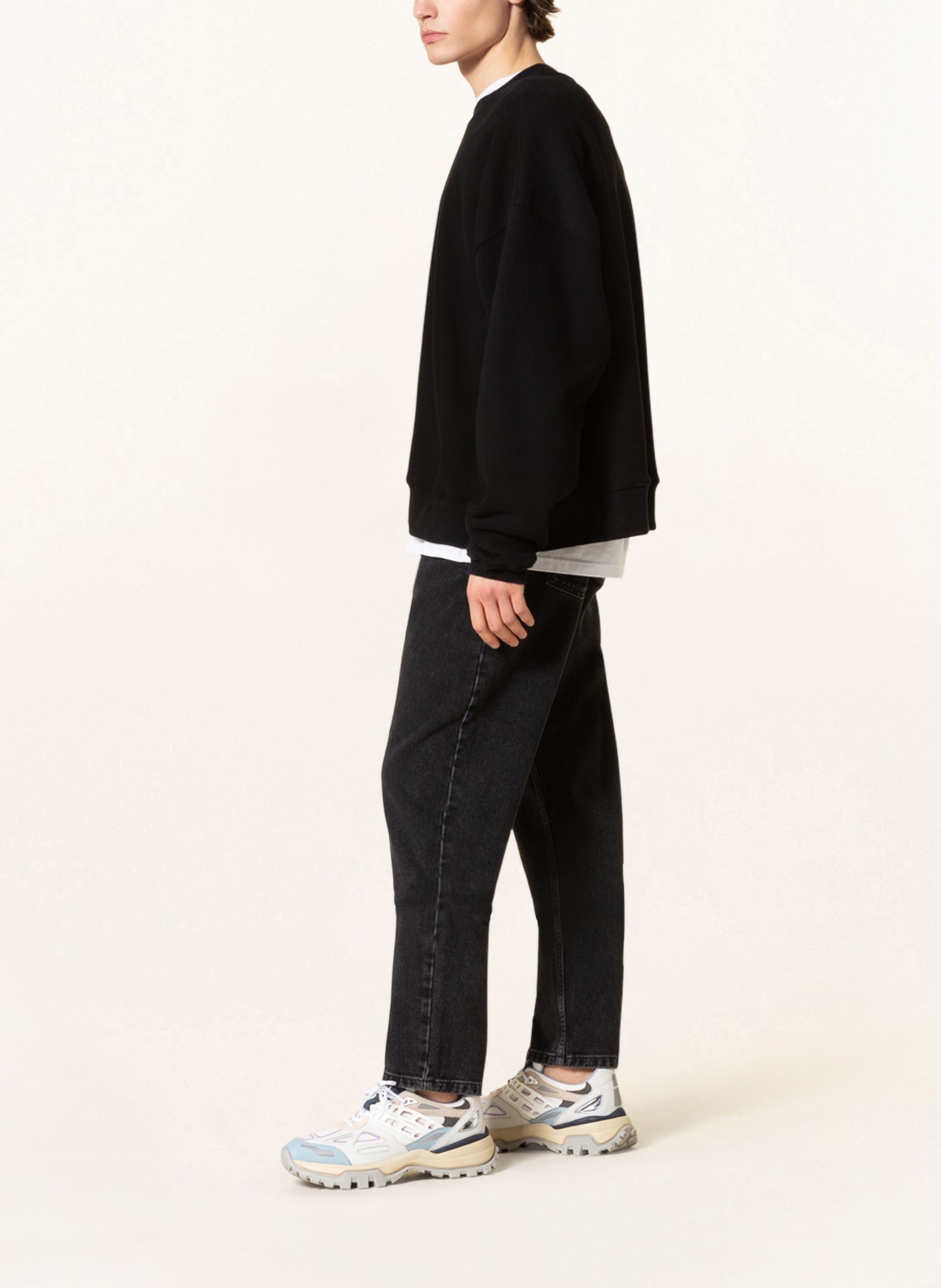 Thumbnail - Carhartt Wip Jeans Newel Relaxed Tapered Fit schwarz