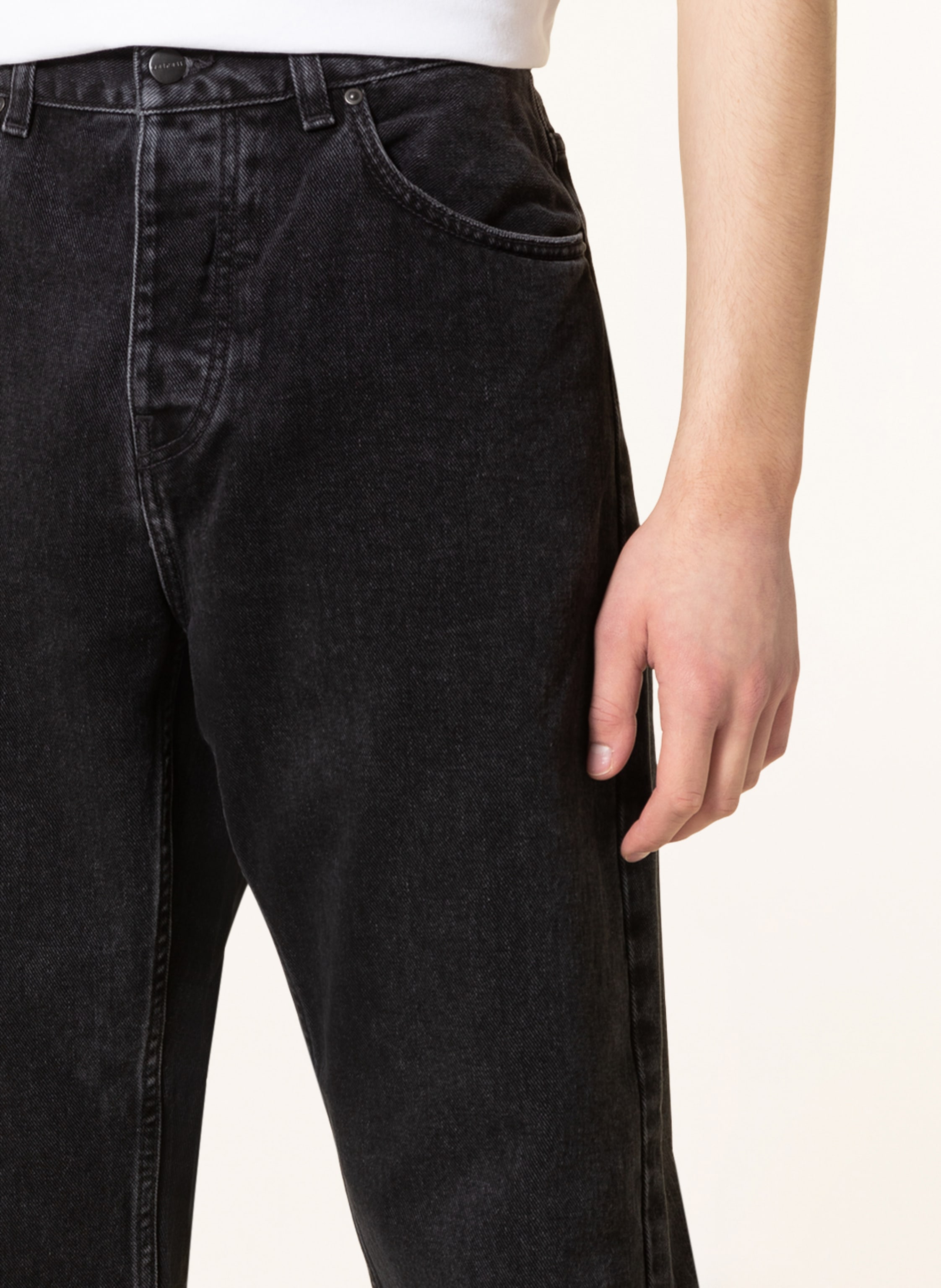 Thumbnail - Carhartt Wip Jeans Newel Relaxed Tapered Fit schwarz