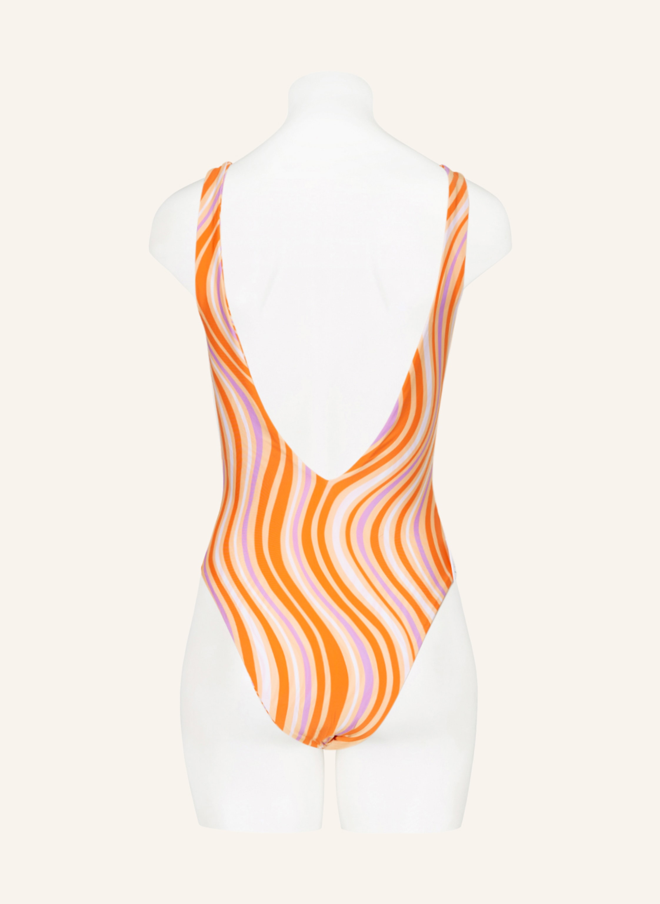 Seafolly Badeanzug Mod Squad Zum Wenden orange – Bild 2