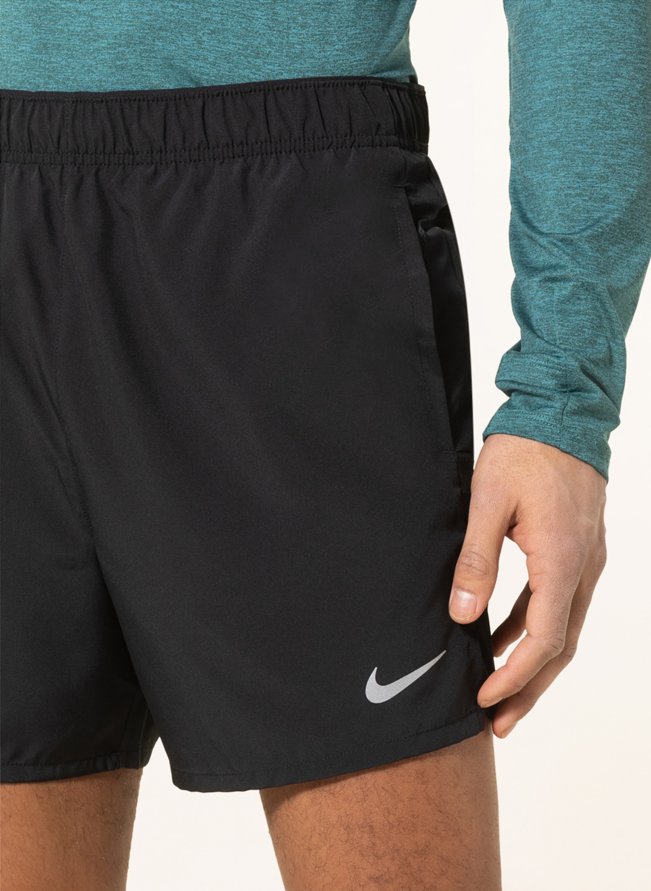 Thumbnail - Nike 2-In-1-Laufshorts Challenger schwarz