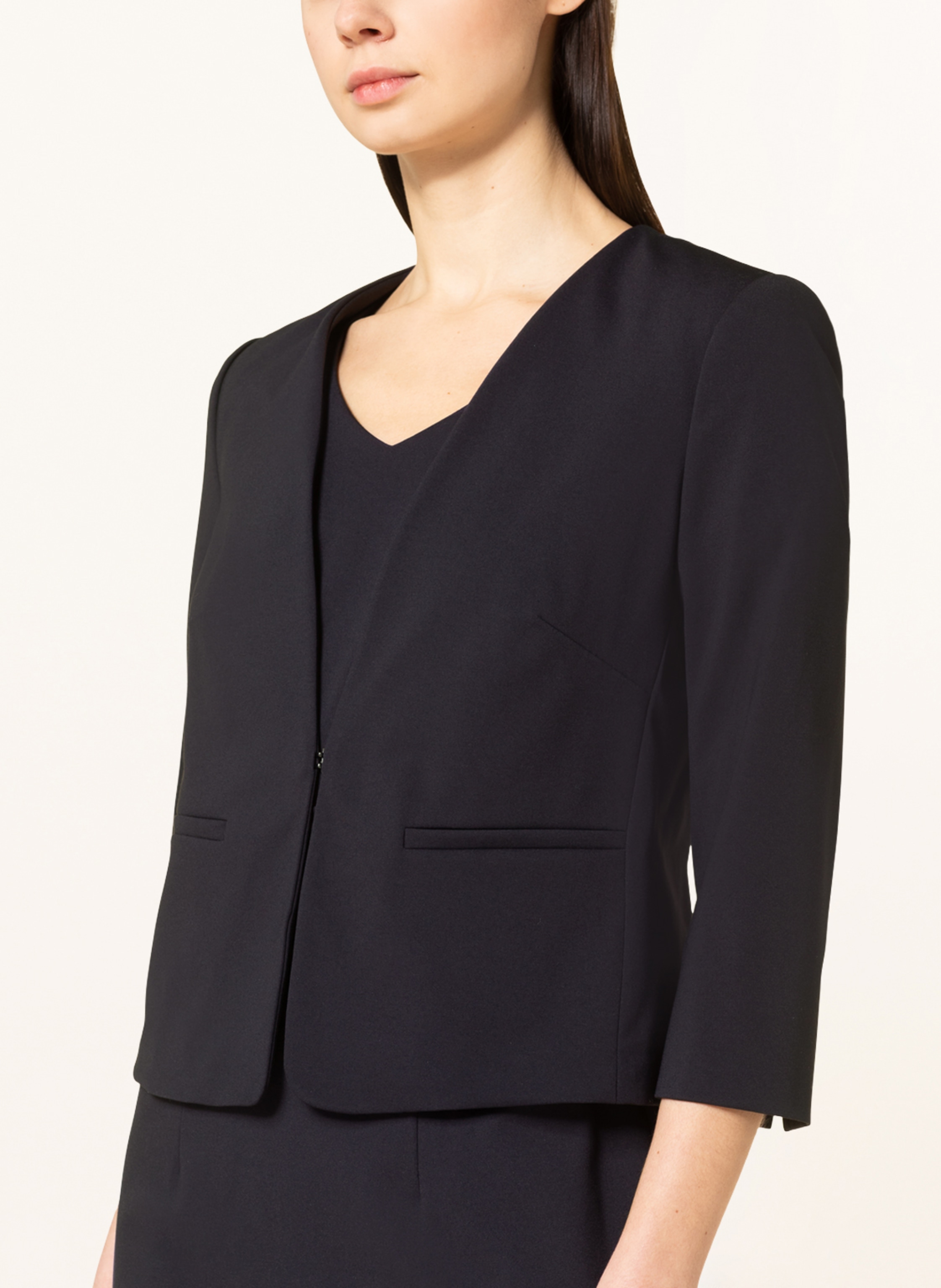 Thumbnail - Comma Blazer Mit 3/4-Arm blau